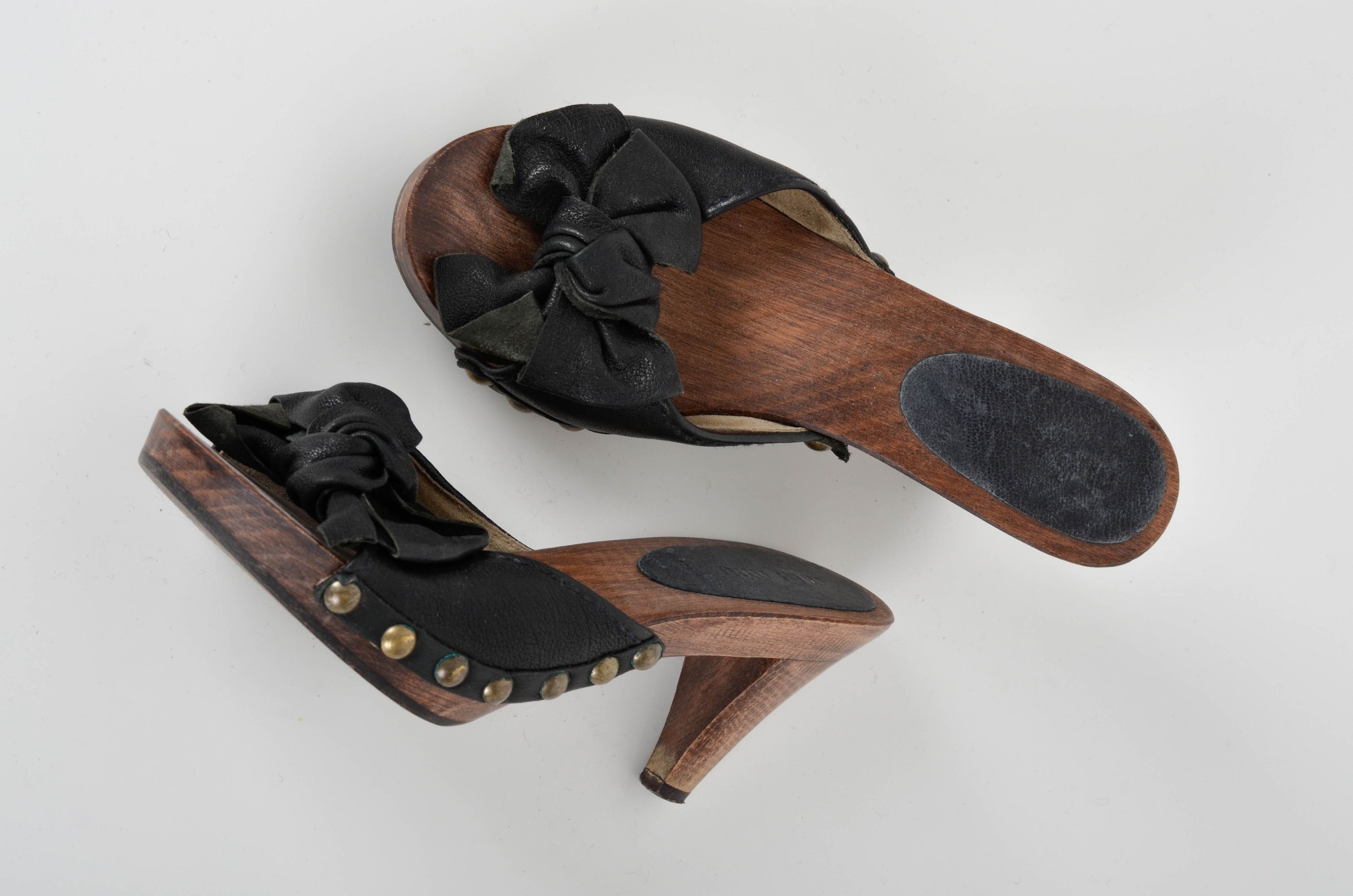 Miu Miu Western Mules 35 (runs like 37/37.5)