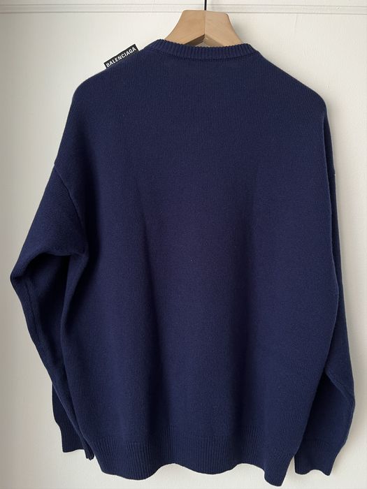 Balenciaga Balenciaga Cashmere Knit w/ Shoulder Detail | Grailed