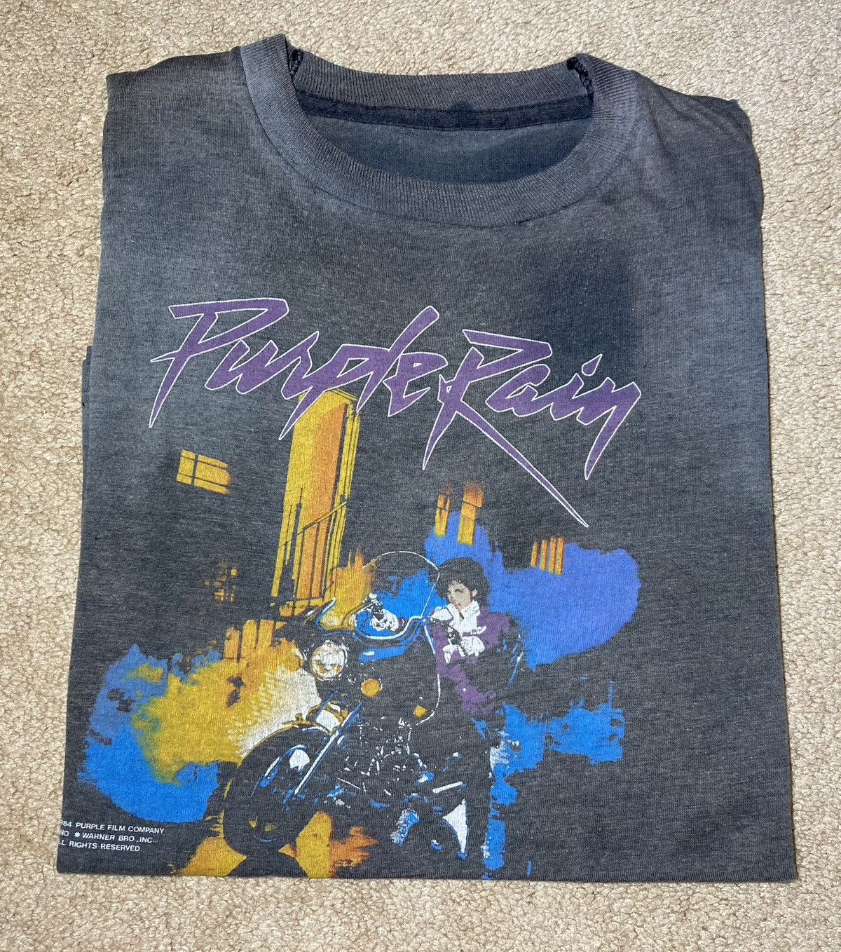1984 Prince Purple Rain Art Movie Tour 80s Music Album Film