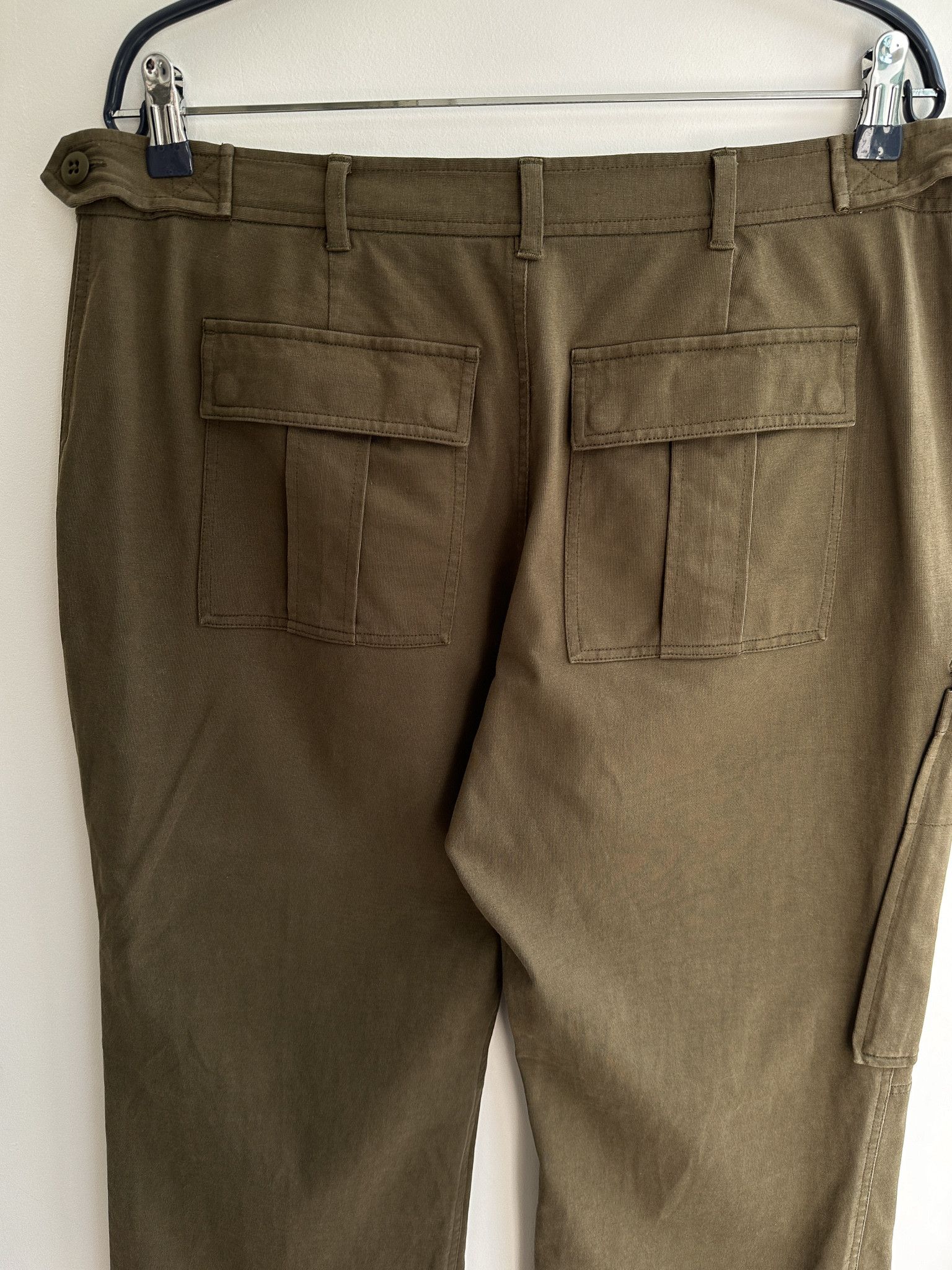 Ralph Lauren Vintage Ralph Lauren Khaki Cropped Pants Trousers Size 32" / US 10 / IT 46 - 3 Thumbnail