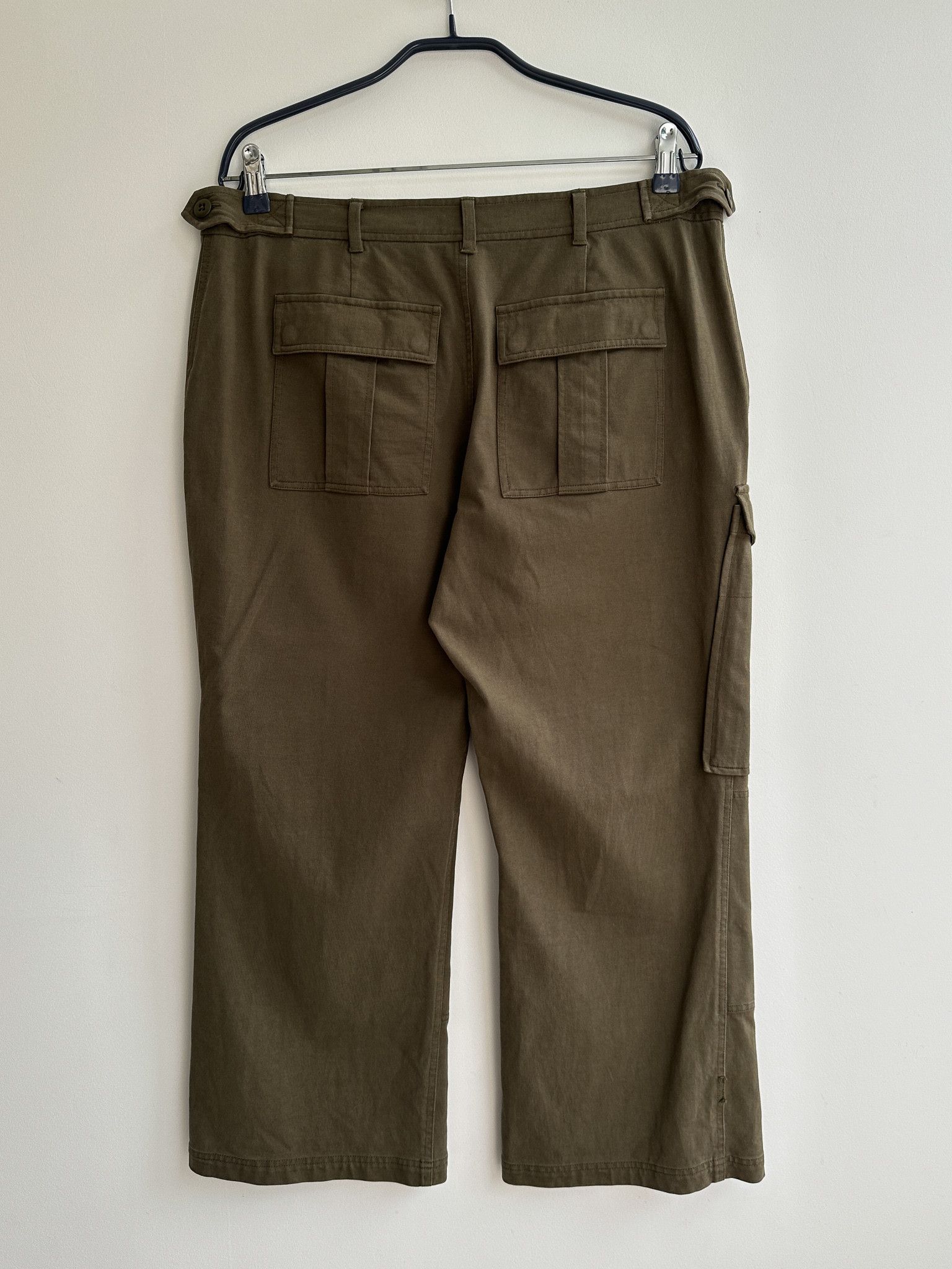 Ralph Lauren Vintage Ralph Lauren Khaki Cropped Pants Trousers Size 32" / US 10 / IT 46 - 2 Thumbnail