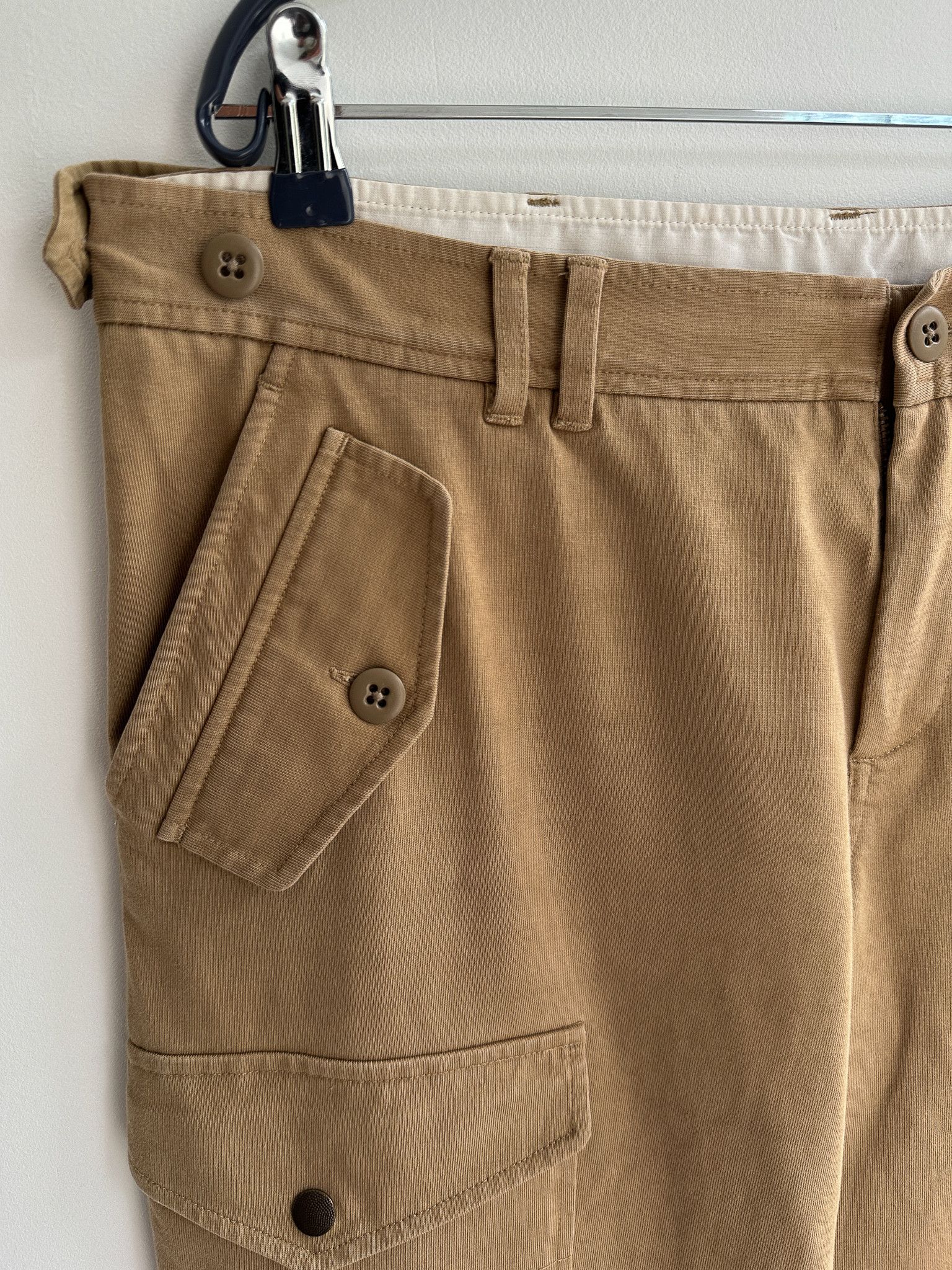 Ralph Lauren Vintage Ralph Lauren Khaki Cropped Pants Trousers Size 34" / US 12 / IT 48 - 5 Thumbnail