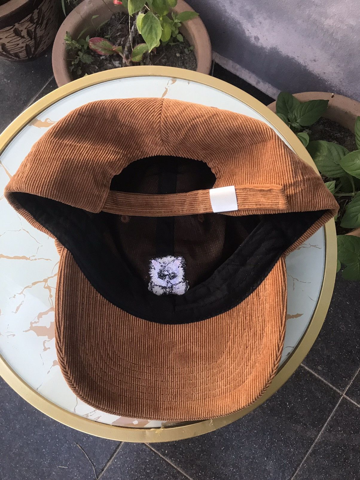 Vintage Mili Corduroy Cat Logo Cap anima sega cartoonnetwork Size ONE SIZE - 5 Thumbnail
