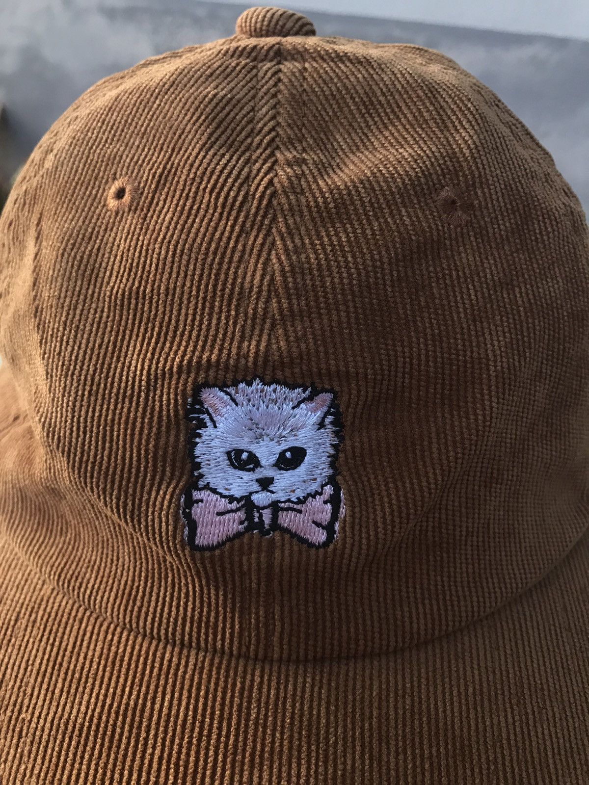 Vintage Mili Corduroy Cat Logo Cap anima sega cartoonnetwork Size ONE SIZE - 7 Thumbnail