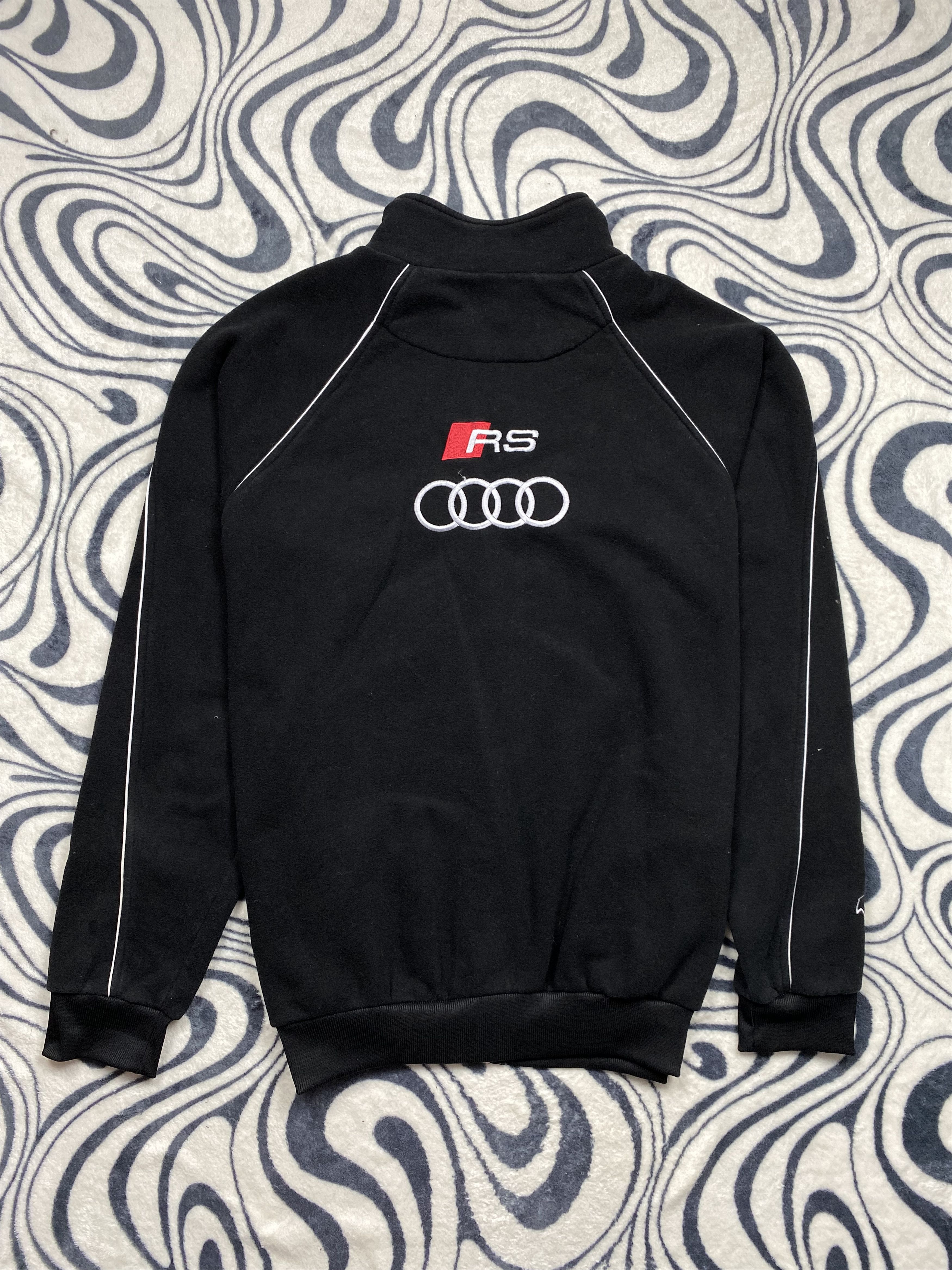 Audi Audi RS Vintage Distressed Mens Racing Wear Zip Hoodie Y2K Size US XXL / EU 58 / 5 - 9 Thumbnail