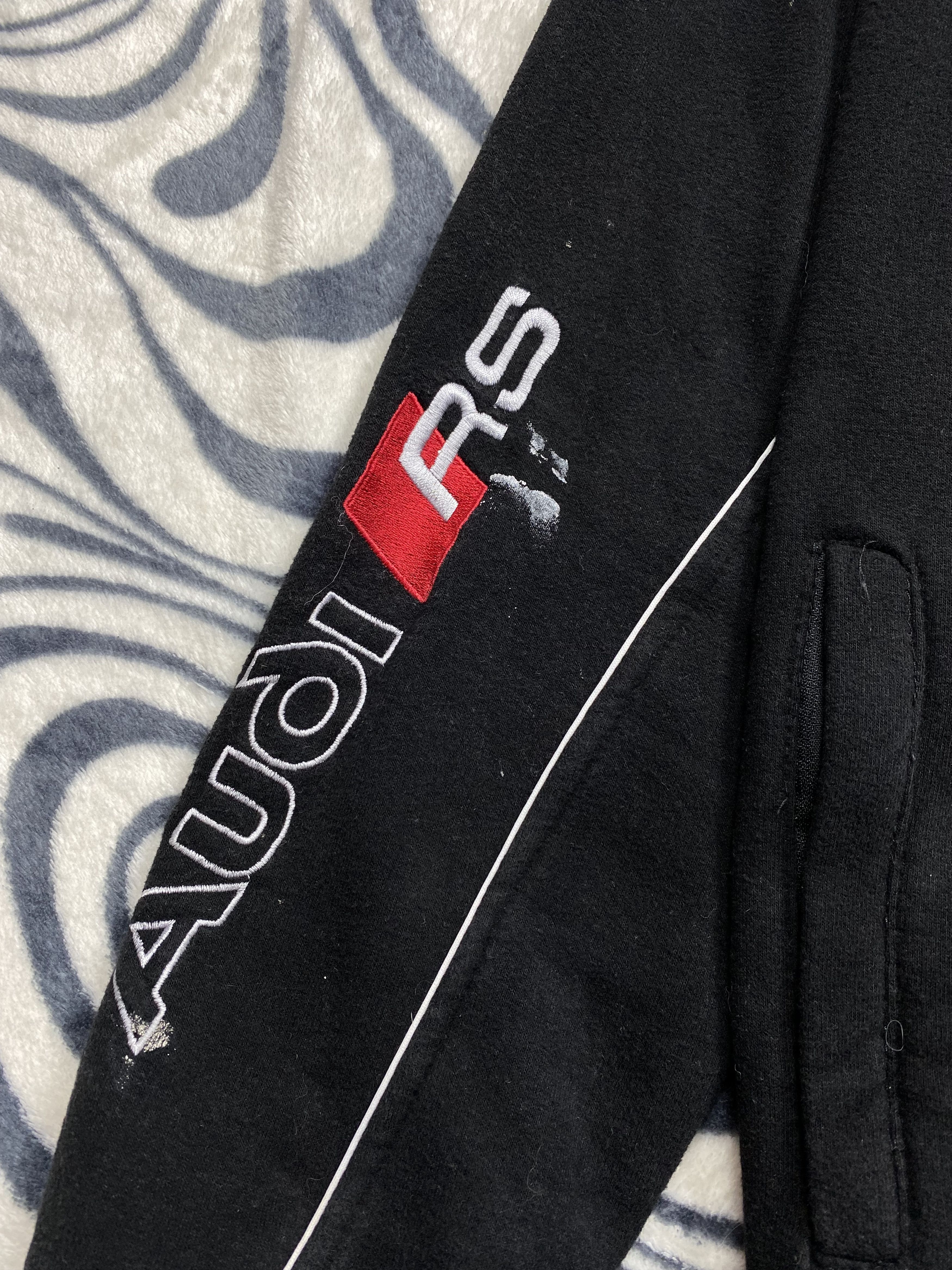 Audi Audi RS Vintage Distressed Mens Racing Wear Zip Hoodie Y2K Size US XXL / EU 58 / 5 - 3 Thumbnail