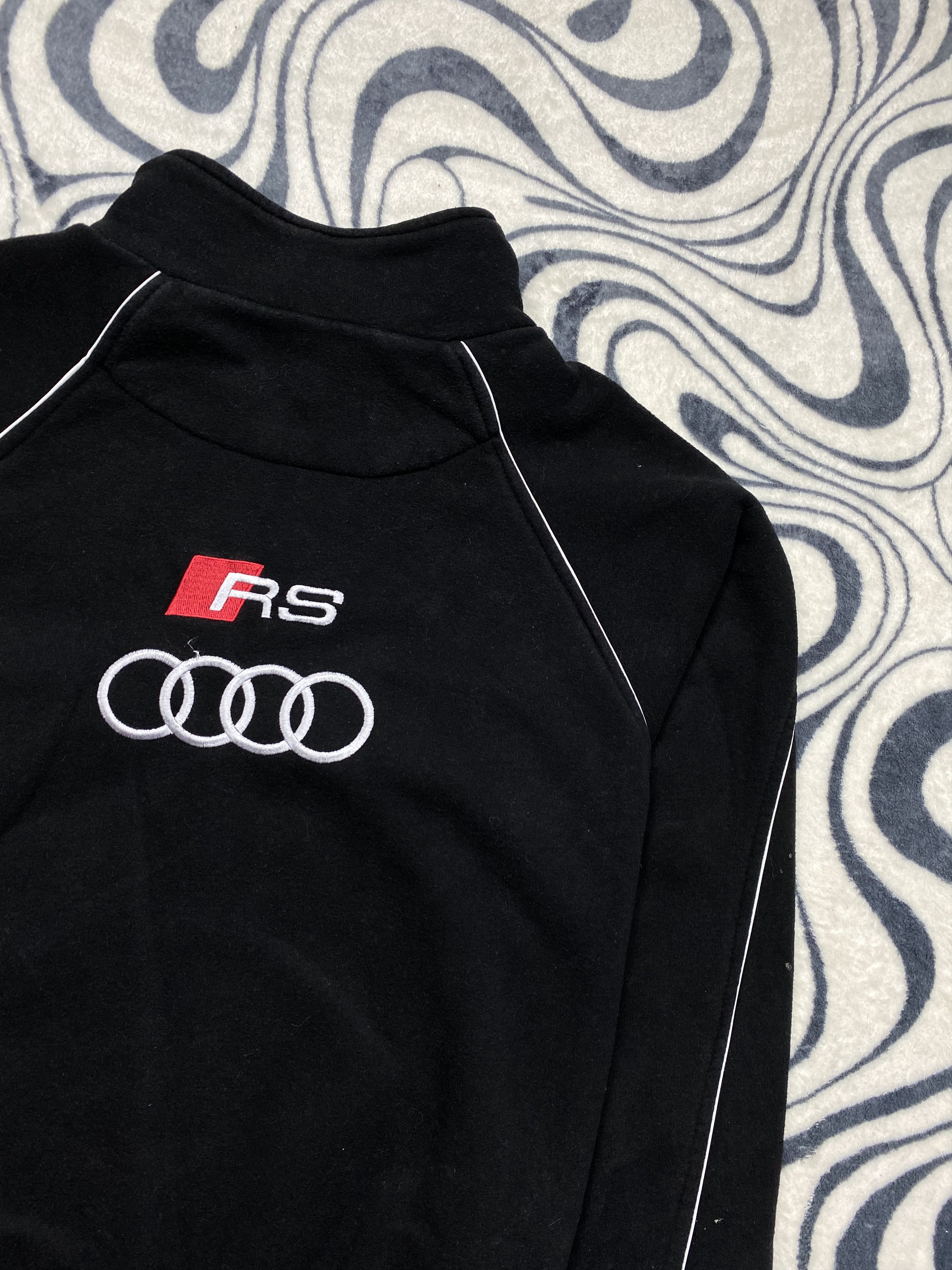 Audi Audi RS Vintage Distressed Mens Racing Wear Zip Hoodie Y2K Size US XXL / EU 58 / 5 - 10 Thumbnail