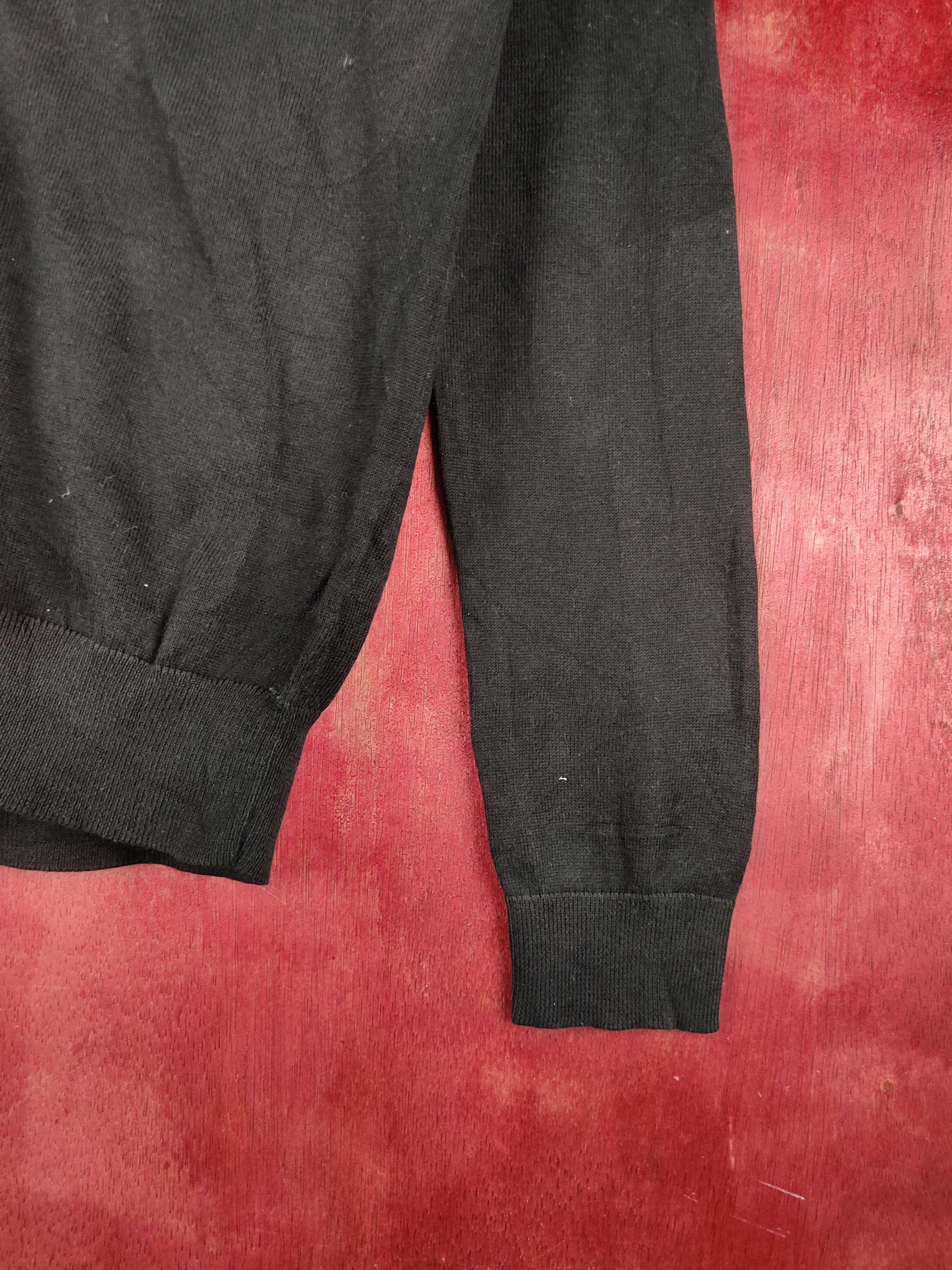 Japanese Brand × Uniqlo Uniqlo japan vintage Black Faded Knitwear Cardigan #S1050 Size M / US 6-8 / IT 42-44 - 6 Thumbnail