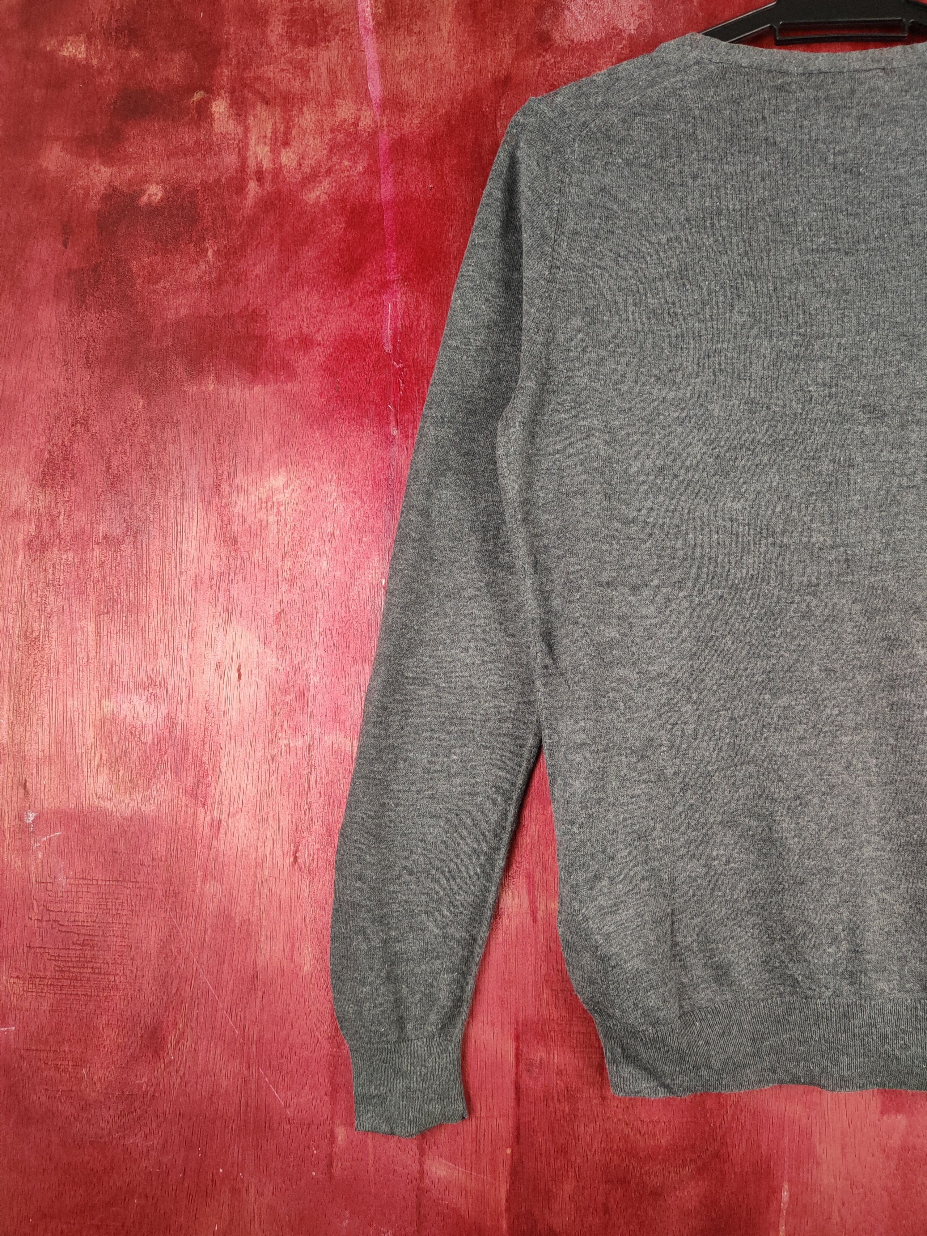 Japanese Brand × Uniqlo Uniqlo Dark Gray Knitwear Cardigan #S1052 Size M / US 6-8 / IT 42-44 - 8 Thumbnail