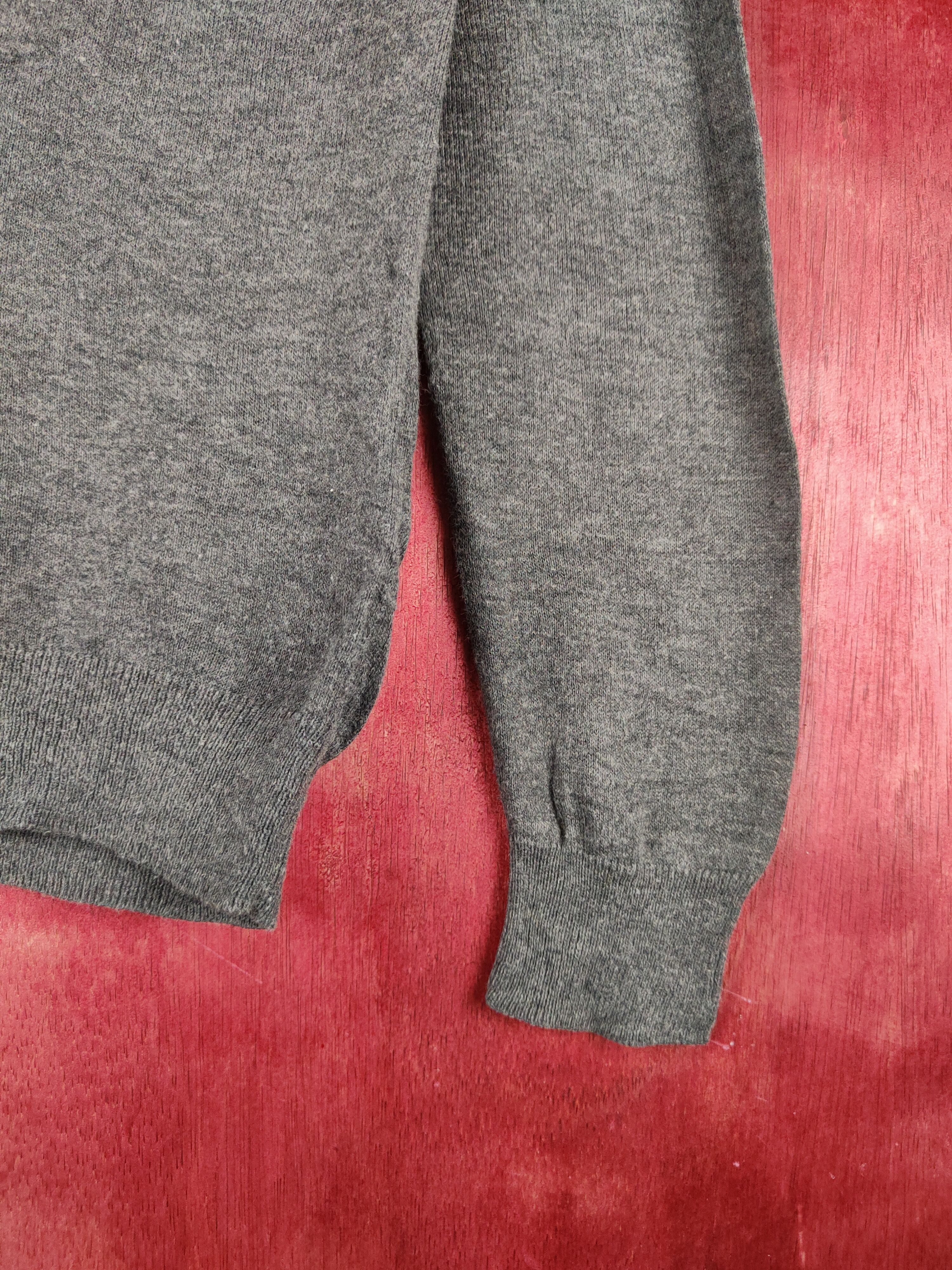 Japanese Brand × Uniqlo Uniqlo Dark Gray Knitwear Cardigan #S1052 Size M / US 6-8 / IT 42-44 - 6 Thumbnail