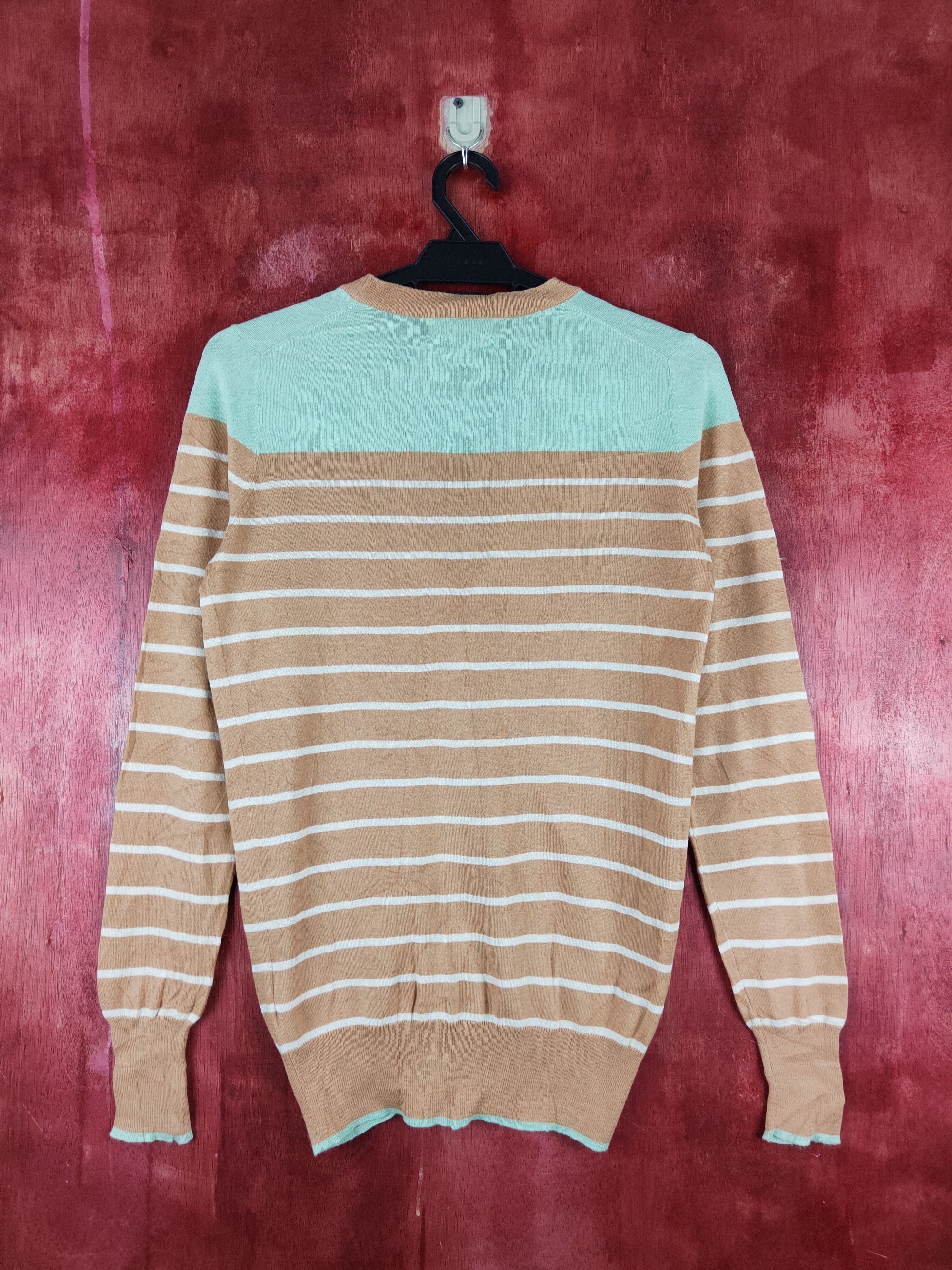 Japanese Brand Ray Beams Brown Knitwear Cardigan #S1054 Size M / US 6-8 / IT 42-44 - 7 Thumbnail
