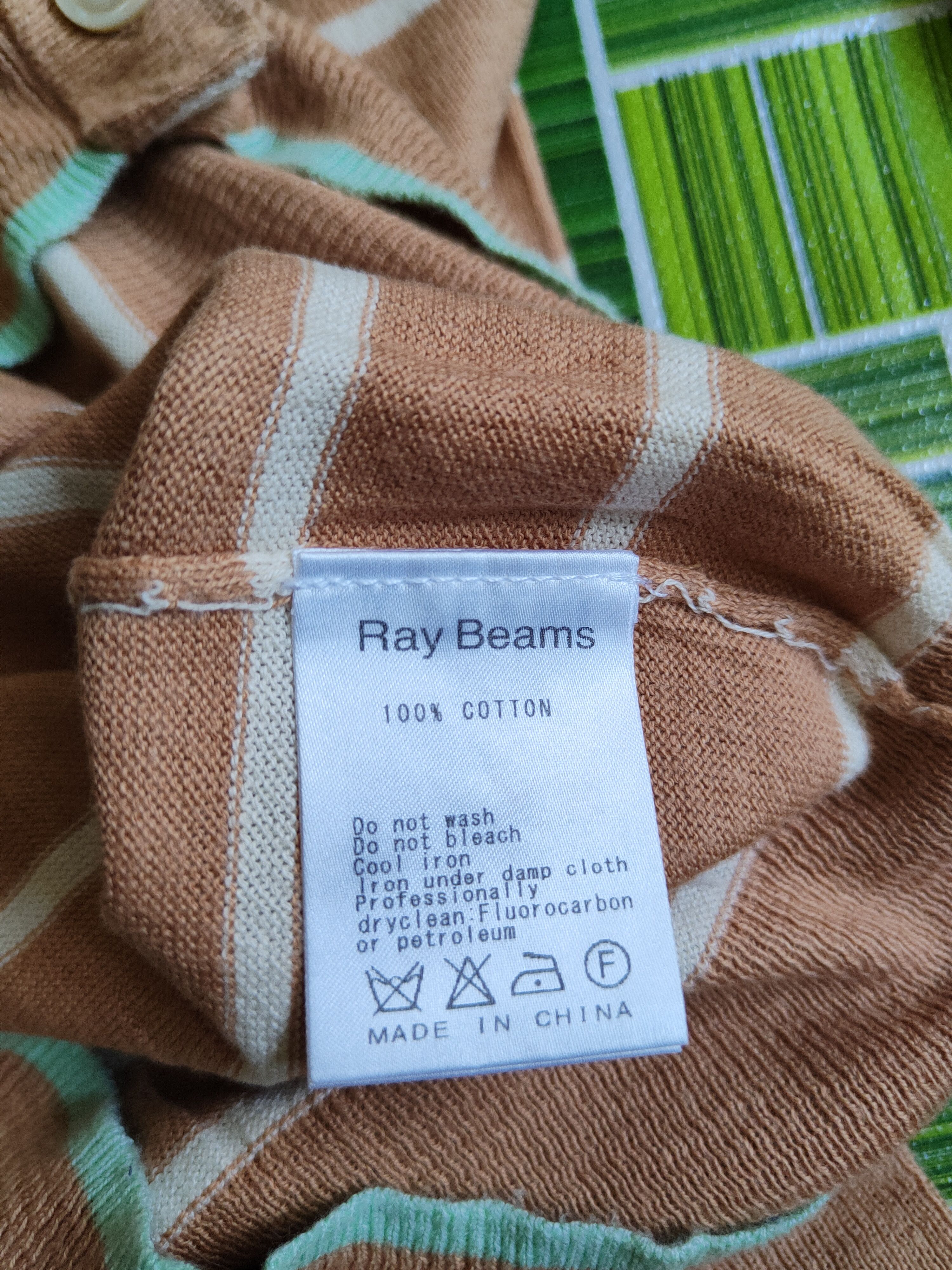 Japanese Brand Ray Beams Brown Knitwear Cardigan #S1054 Size M / US 6-8 / IT 42-44 - 10 Thumbnail