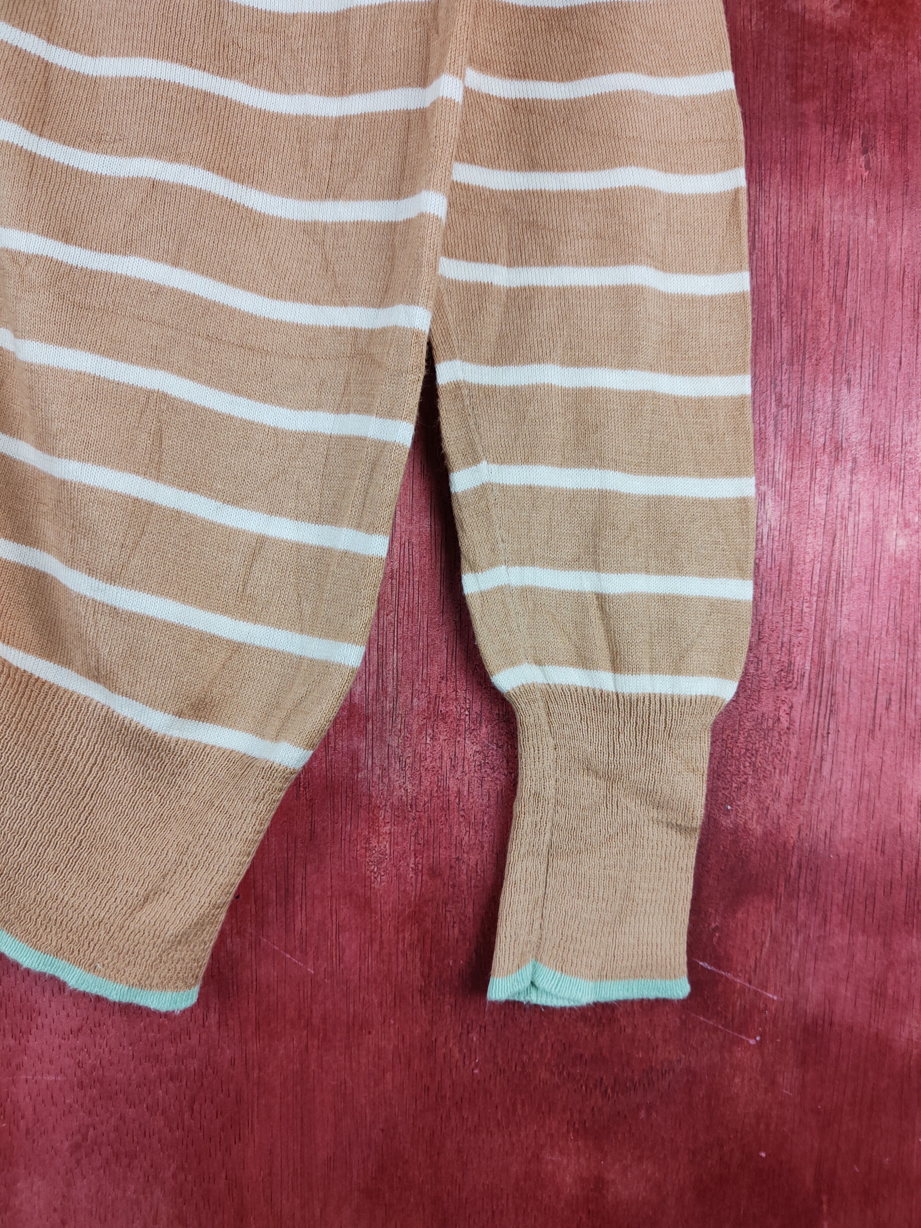 Japanese Brand Ray Beams Brown Knitwear Cardigan #S1054 Size M / US 6-8 / IT 42-44 - 6 Thumbnail
