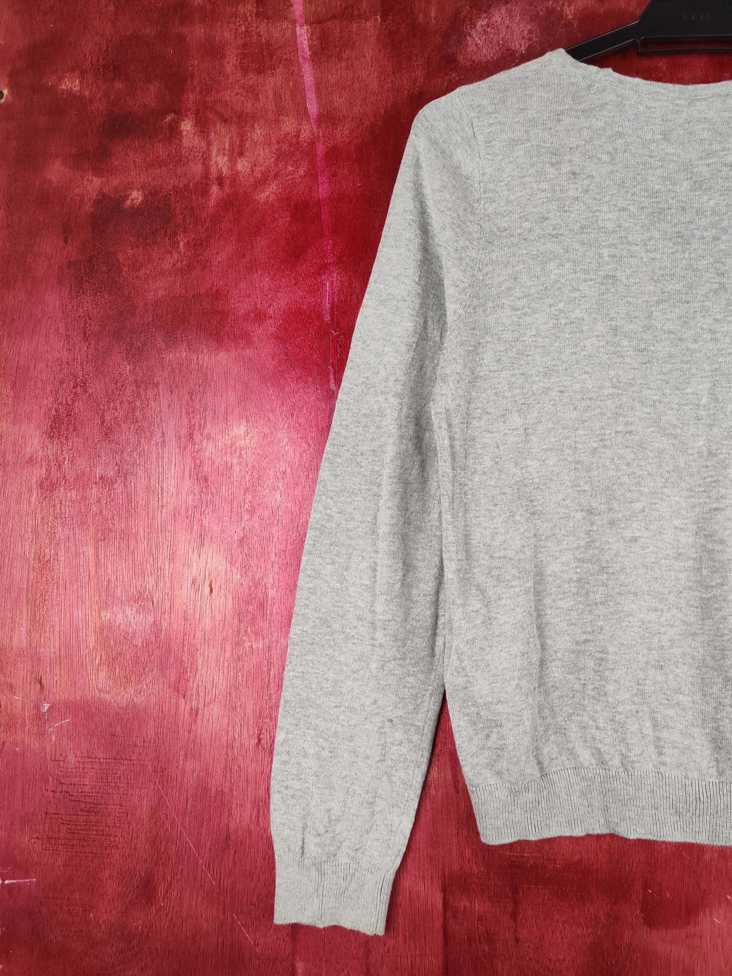 Japanese Brand Earth Music & Ecology Gray Knitwear Cardigan #S1055 Size S / US 4 / IT 40 - 8 Thumbnail