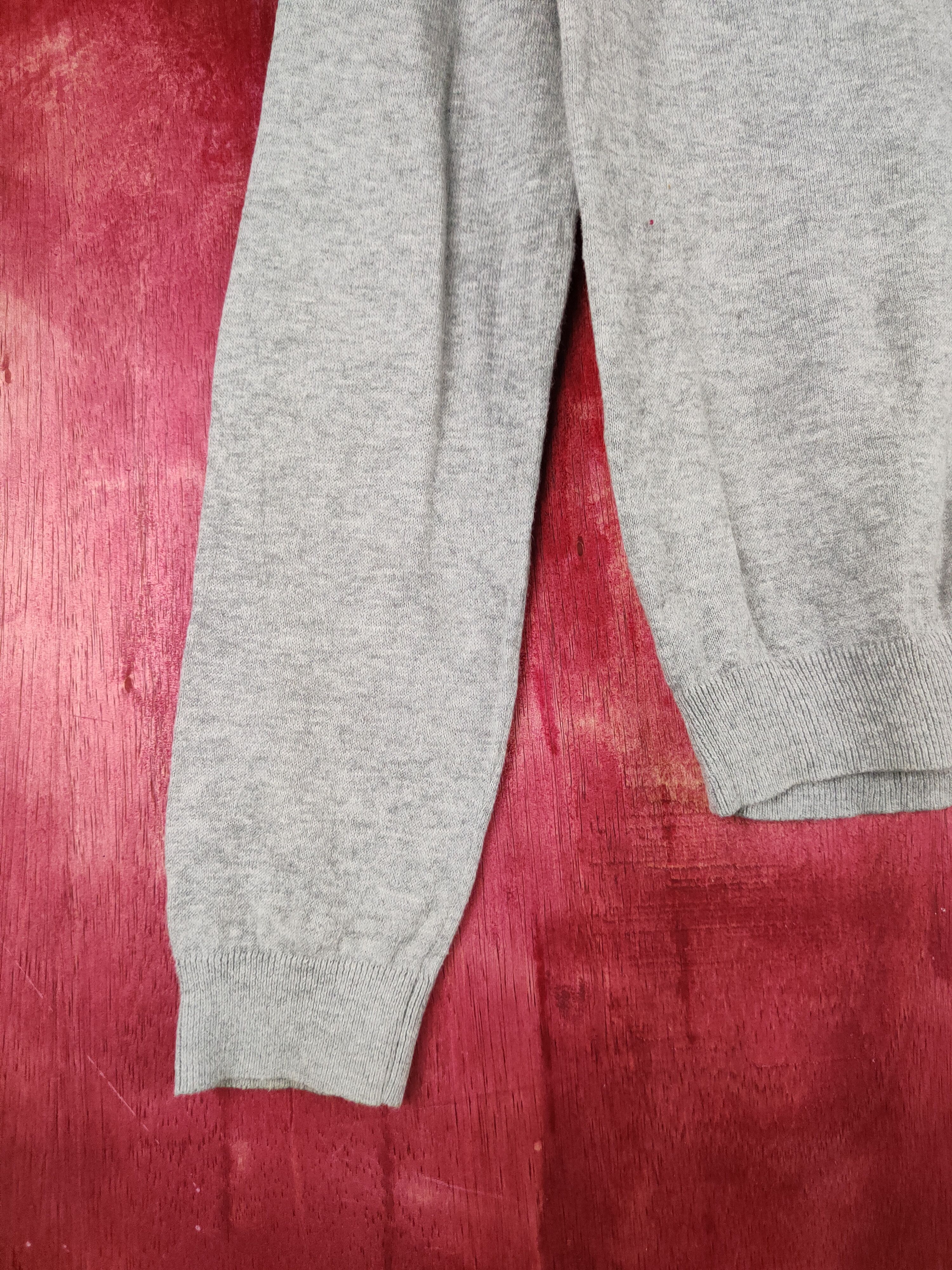 Japanese Brand Earth Music & Ecology Gray Knitwear Cardigan #S1055 Size S / US 4 / IT 40 - 4 Thumbnail