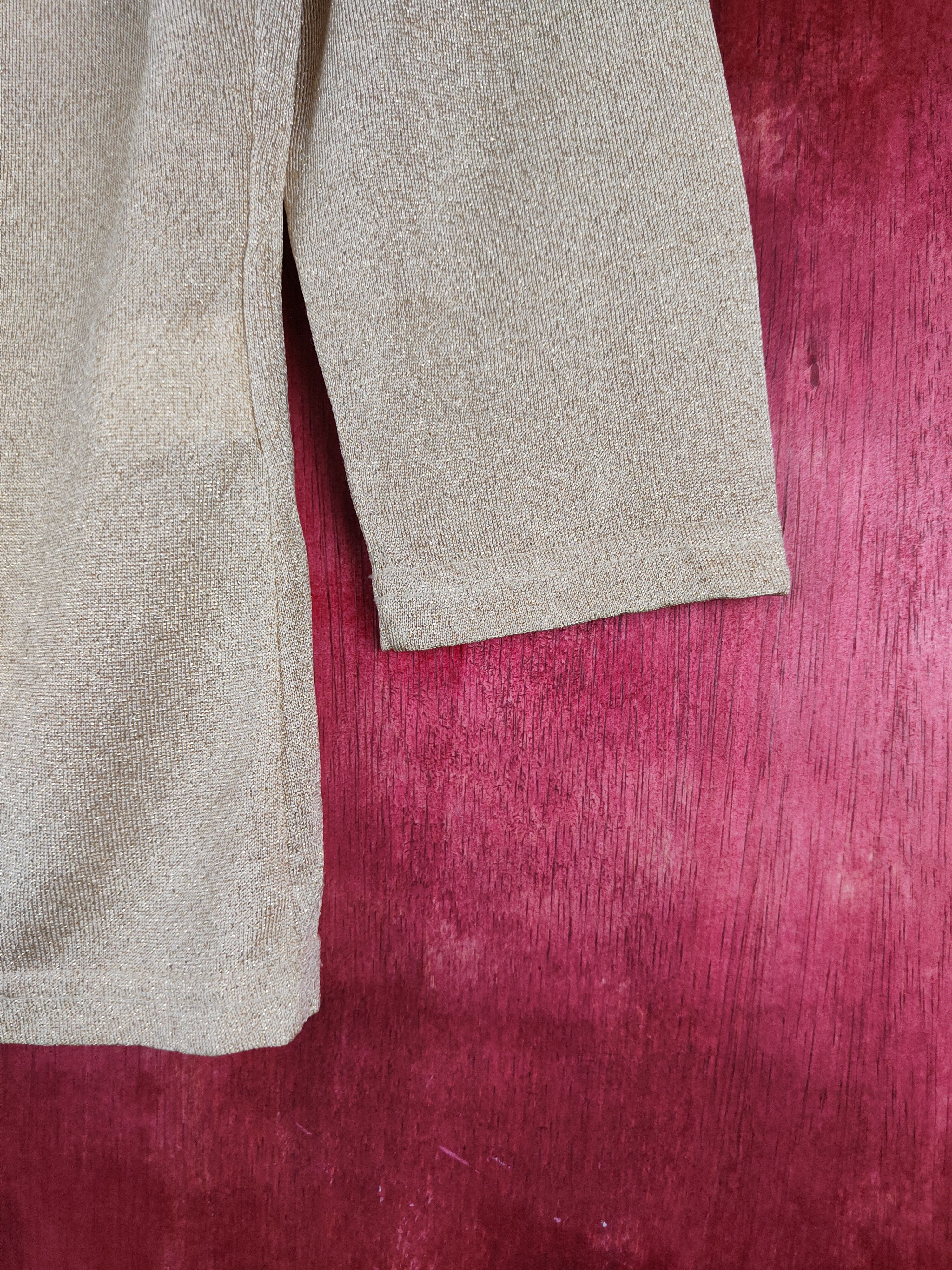 Japanese Brand × Vintage FDG Gold Shining Cardigan #S1059 Size M / US 6-8 / IT 42-44 - 6 Thumbnail