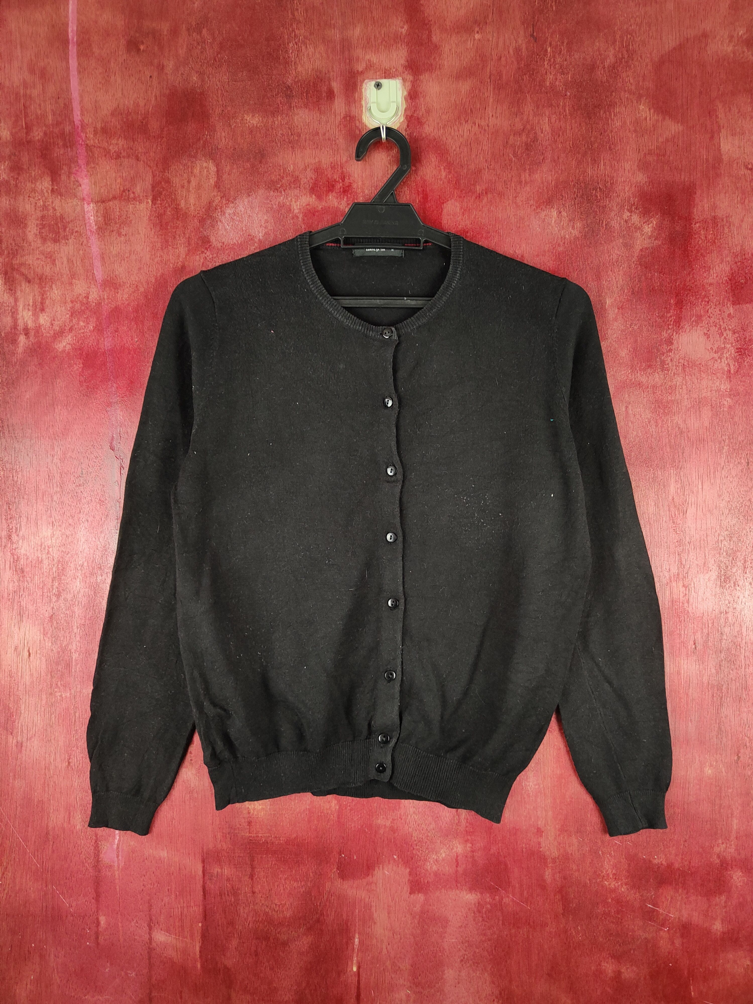 Comme Ca Ism Comme Ça Ism Black Knitwear Cardigan #S1061 Size M / US 6-8 / IT 42-44 - 1 Thumbnail