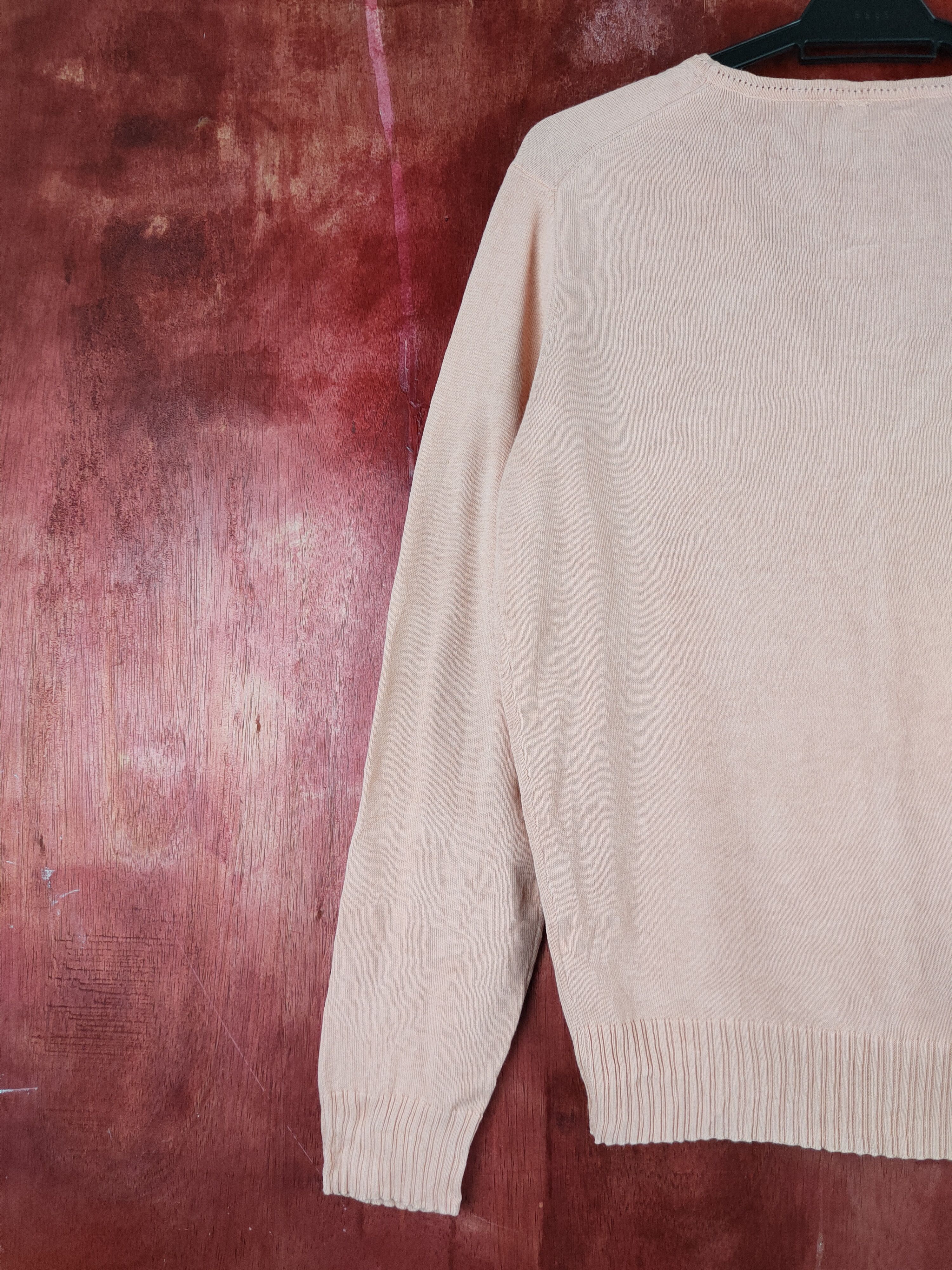 Japanese Brand × Uniqlo Uniqlo Peach Knitwear Cardigan vintage japan #S1063 Size L / US 10 / IT 46 - 8 Thumbnail
