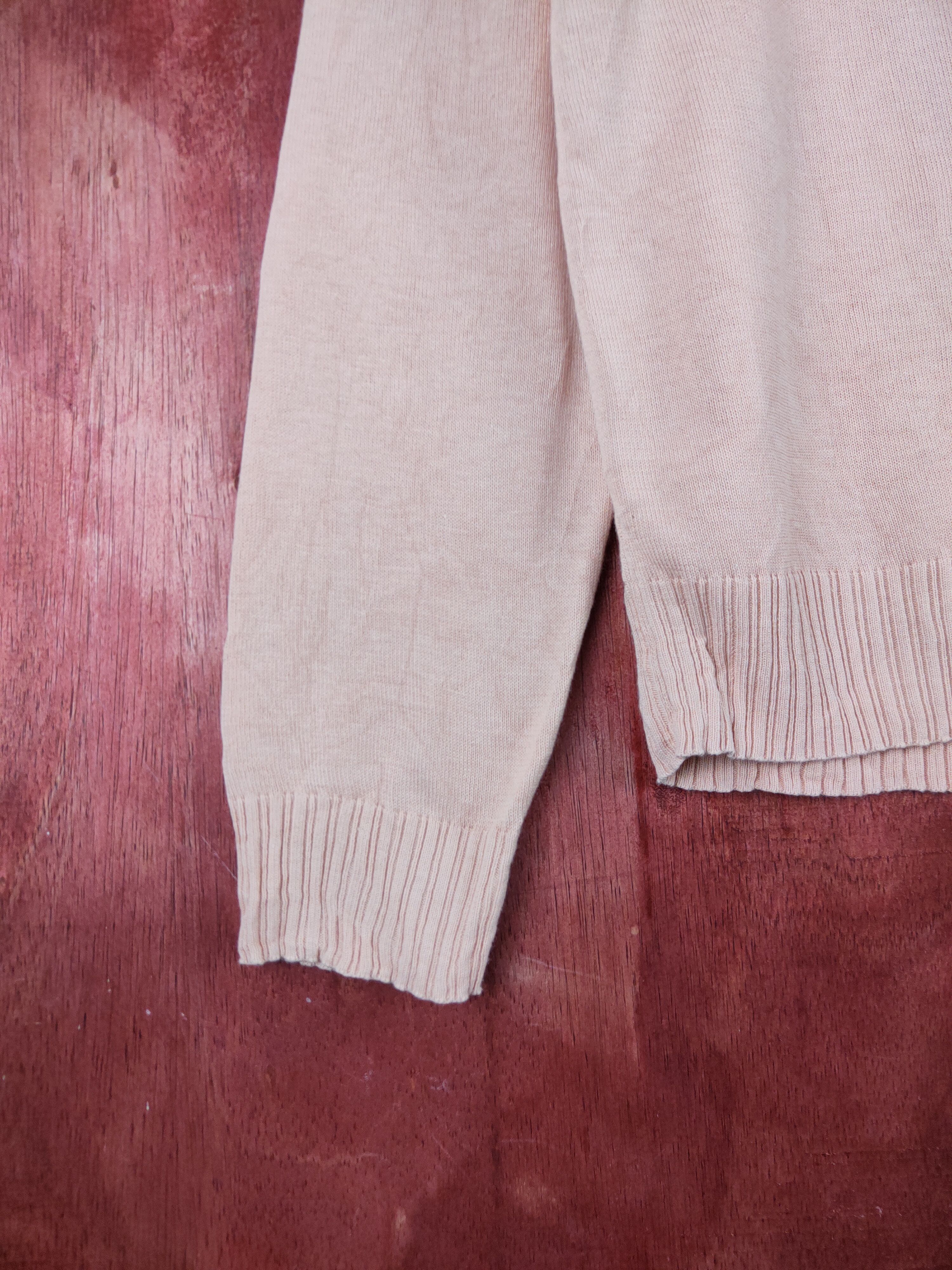 Japanese Brand × Uniqlo Uniqlo Peach Knitwear Cardigan vintage japan #S1063 Size L / US 10 / IT 46 - 4 Thumbnail