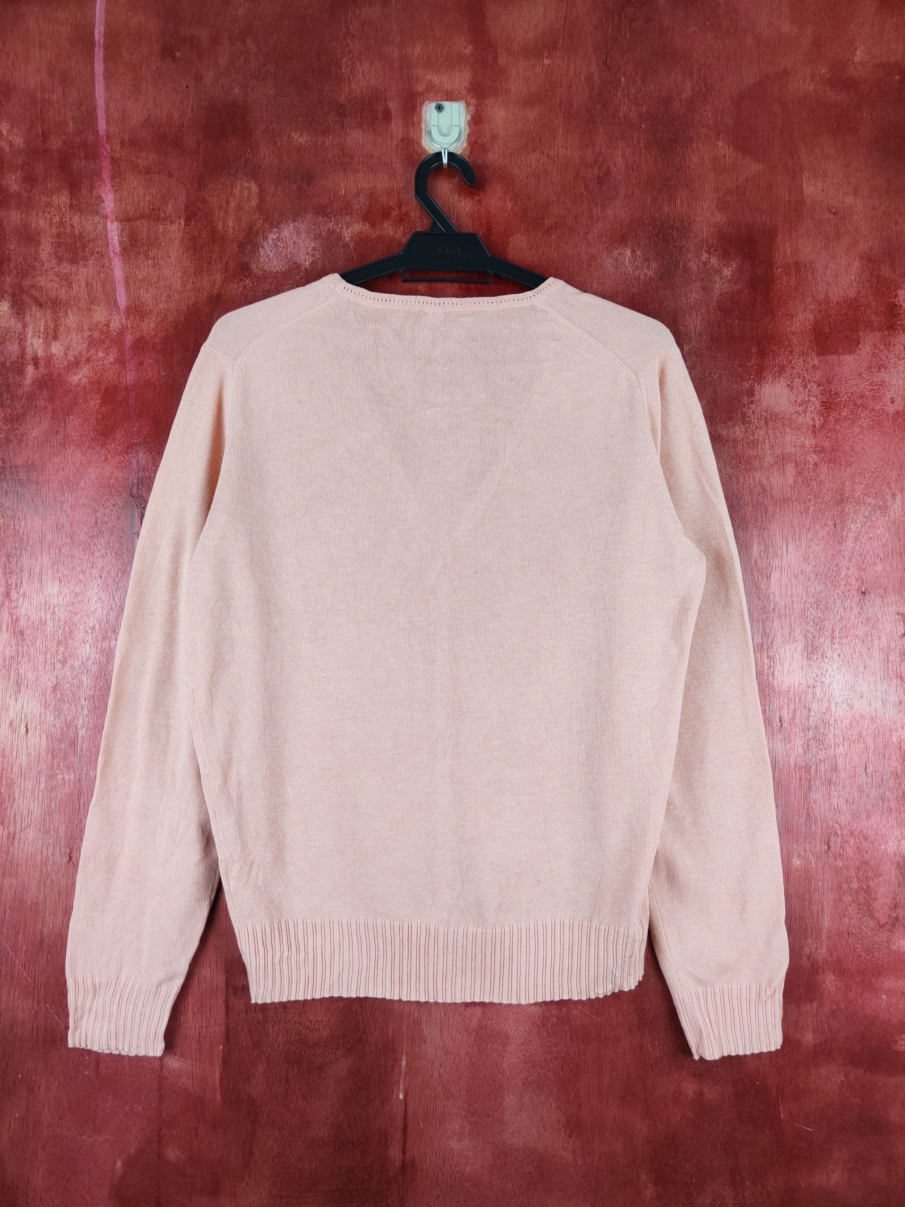 Japanese Brand × Uniqlo Uniqlo Peach Knitwear Cardigan vintage japan #S1063 Size L / US 10 / IT 46 - 7 Thumbnail