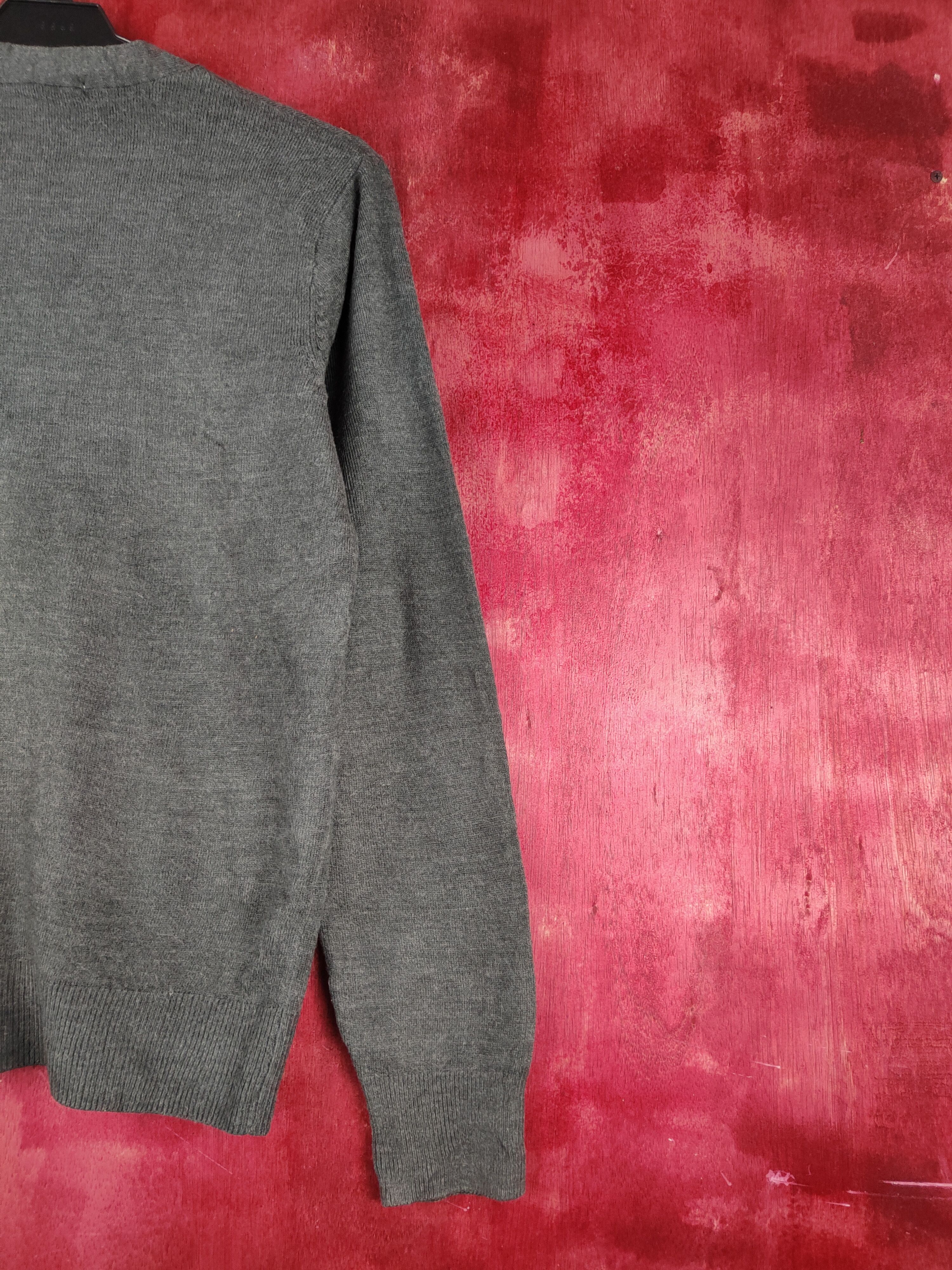 Japanese Brand Full Lite Dark Gray Knitwear Cardigan #S1064 Size M / US 6-8 / IT 42-44 - 9 Thumbnail