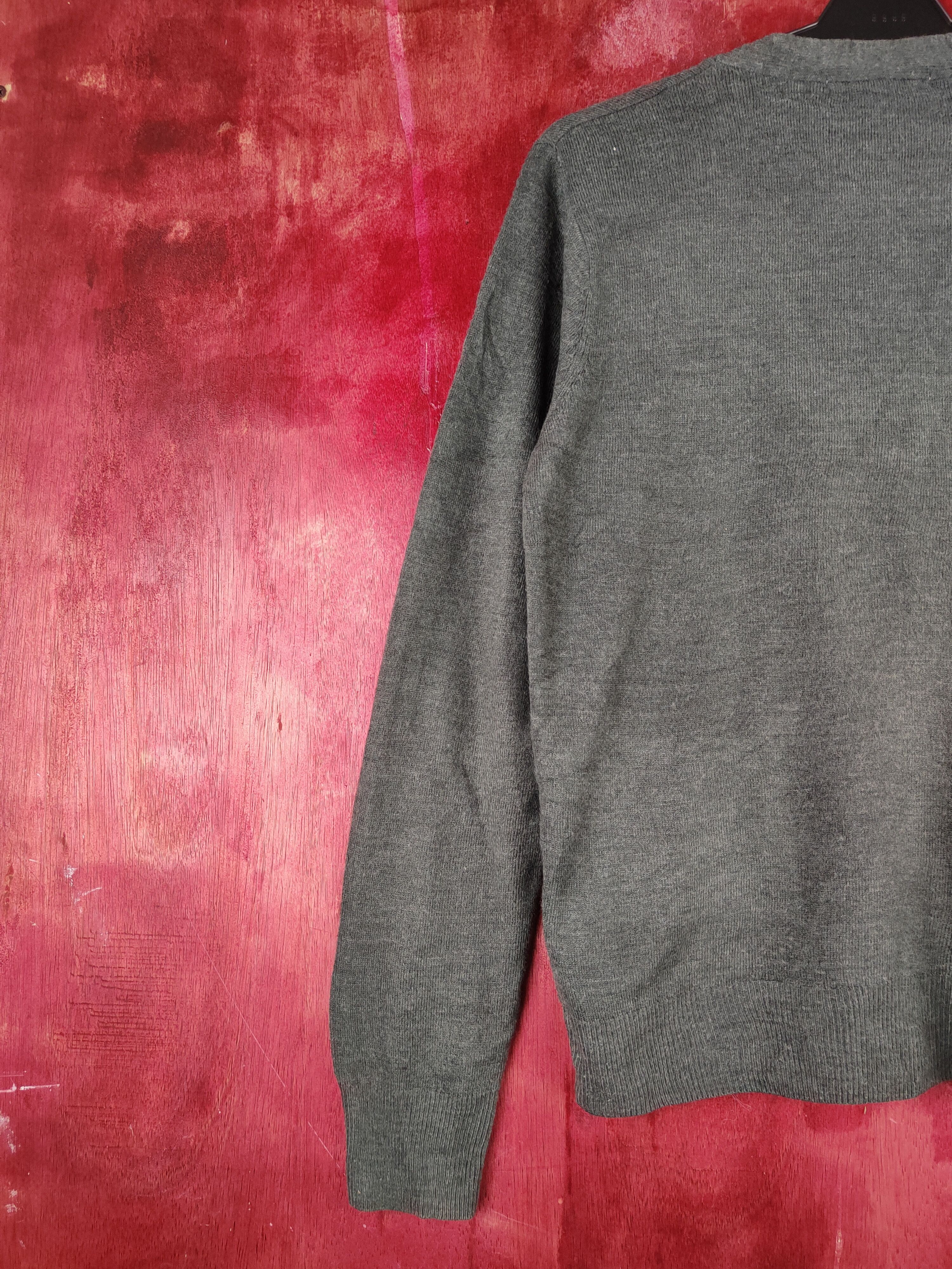 Japanese Brand Full Lite Dark Gray Knitwear Cardigan #S1064 Size M / US 6-8 / IT 42-44 - 8 Thumbnail