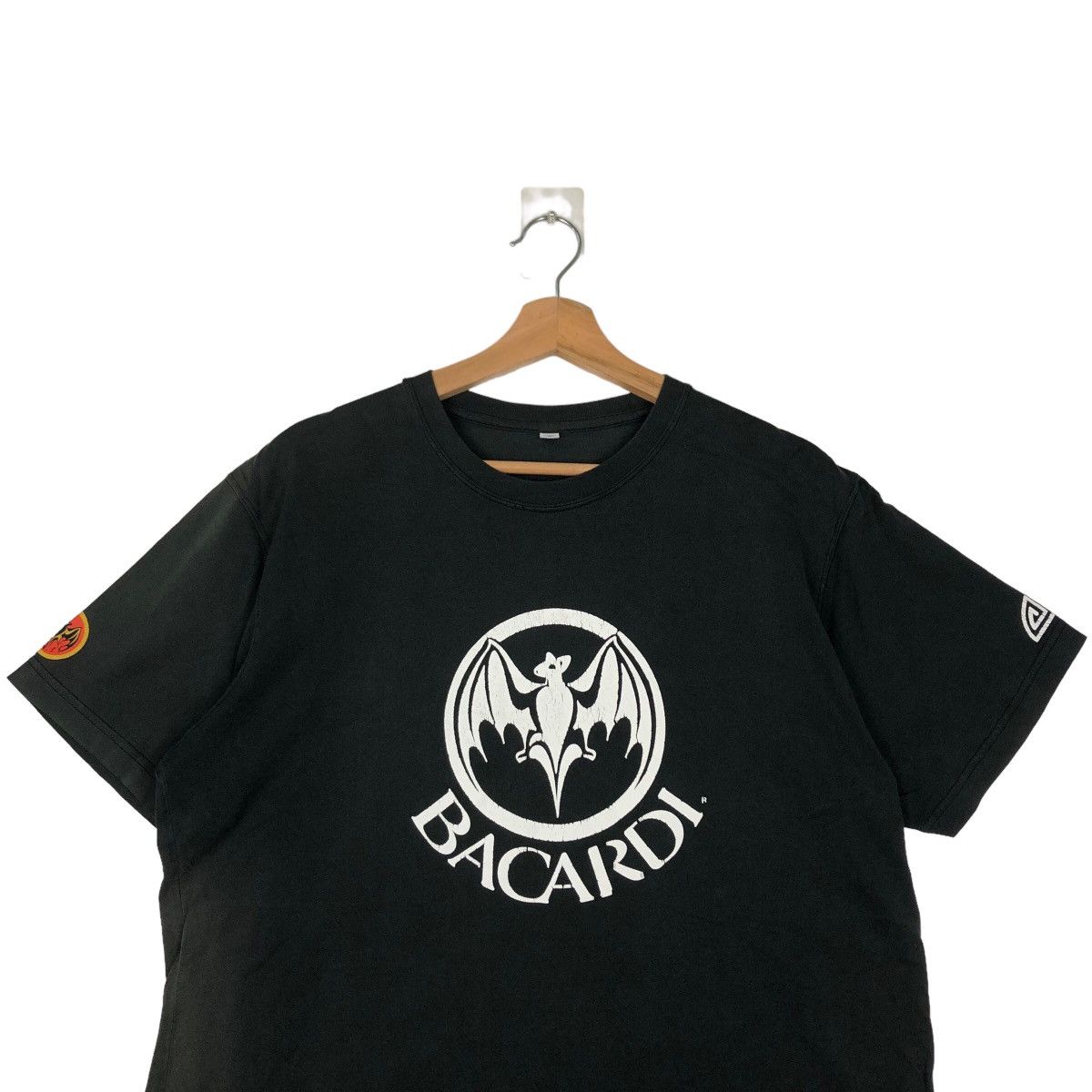 Japanese Brand 🔥RARE STYLE PUNK BACARDI JAPAN BIG LOGO TEE Size US XL / EU 56 / 4 - 2 Thumbnail