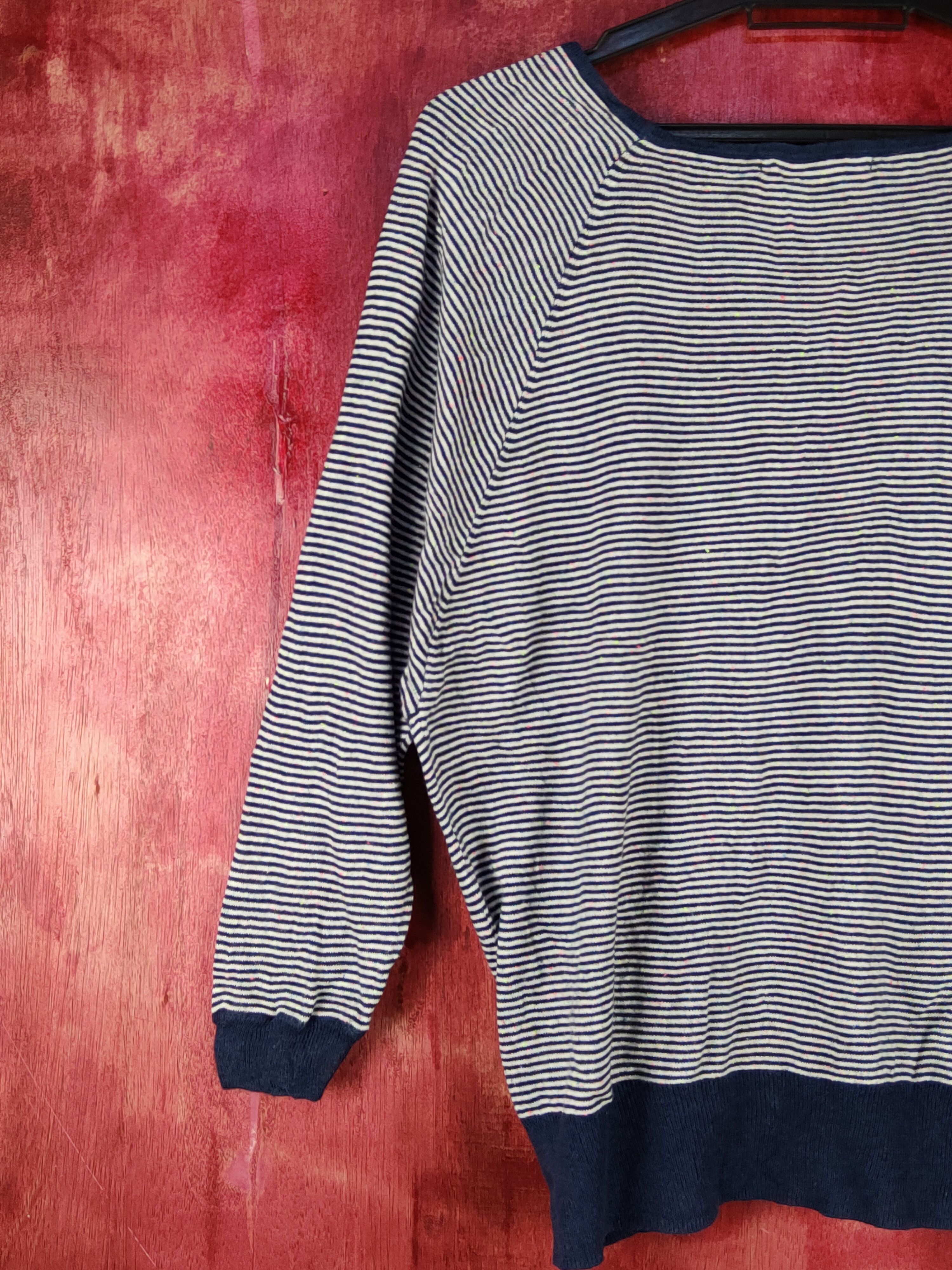 Japanese Brand × LOWRYS FARM Lowrys Farm Dark Blue Knitwear Cardigan #S1072 Size M / US 6-8 / IT 42-44 - 8 Thumbnail