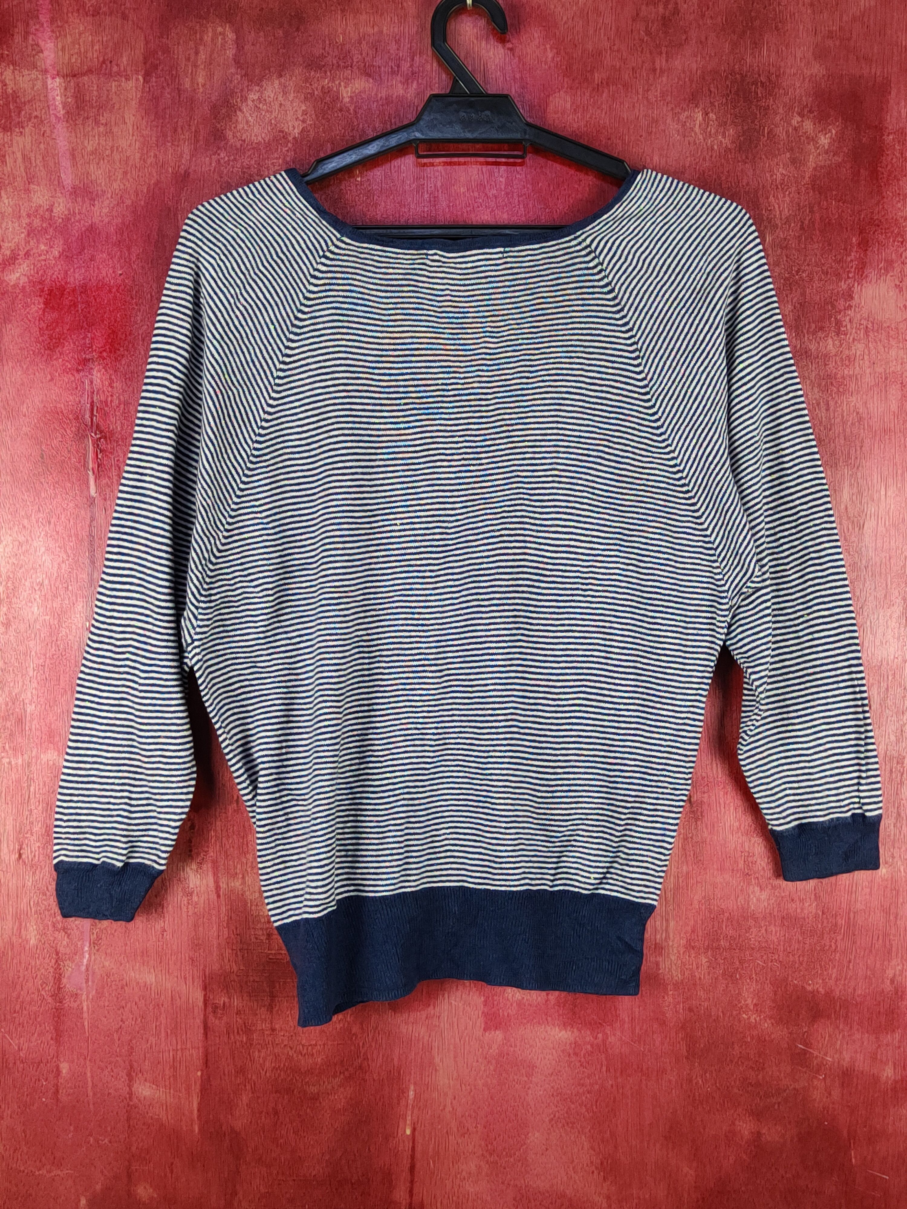 Japanese Brand × LOWRYS FARM Lowrys Farm Dark Blue Knitwear Cardigan #S1072 Size M / US 6-8 / IT 42-44 - 7 Thumbnail