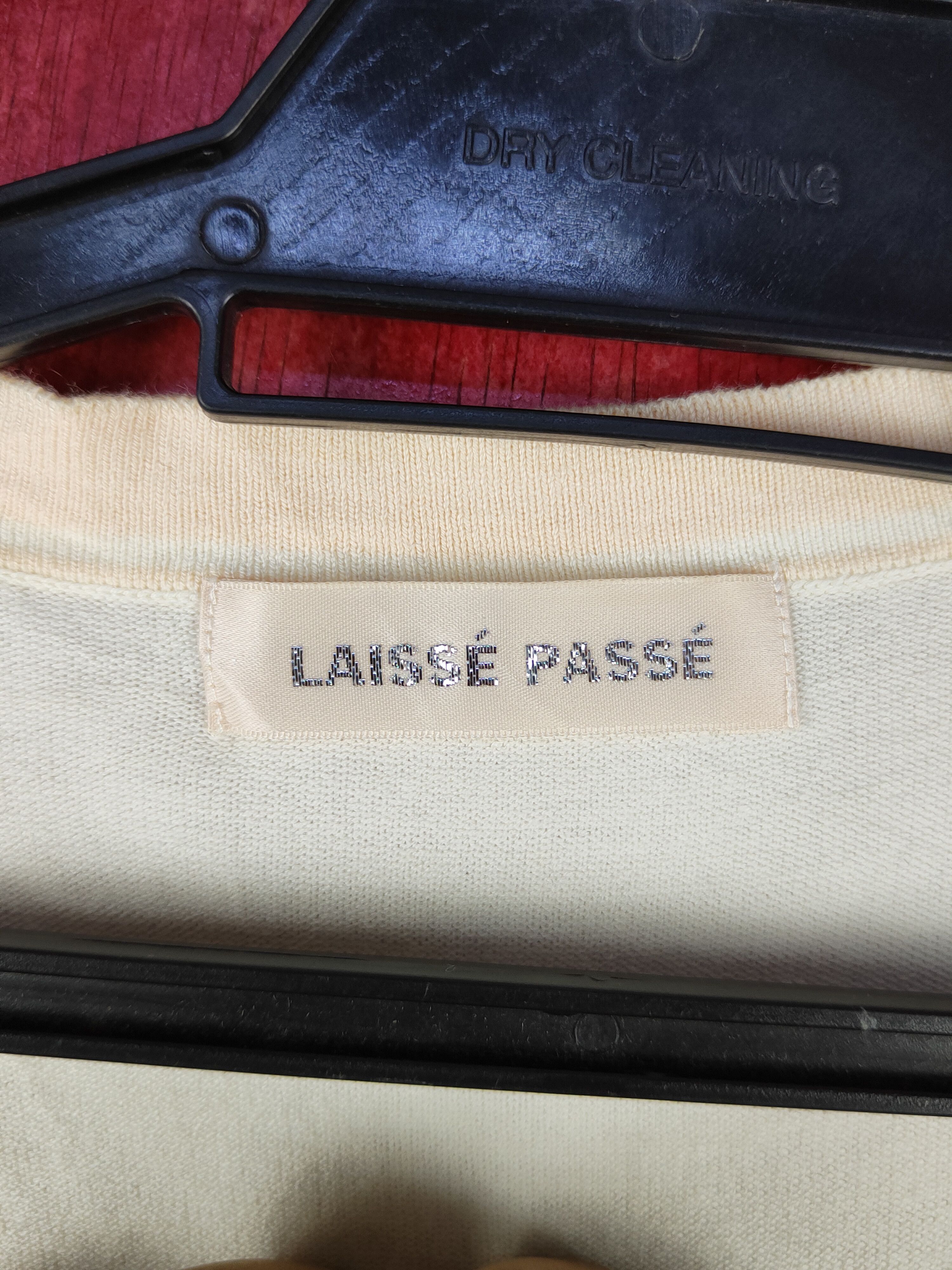 Japanese Brand × Vintage Laissé Passé Soft Yellow Knitwear Cardigan #S1073 Size S / US 4 / IT 40 - 10 Thumbnail