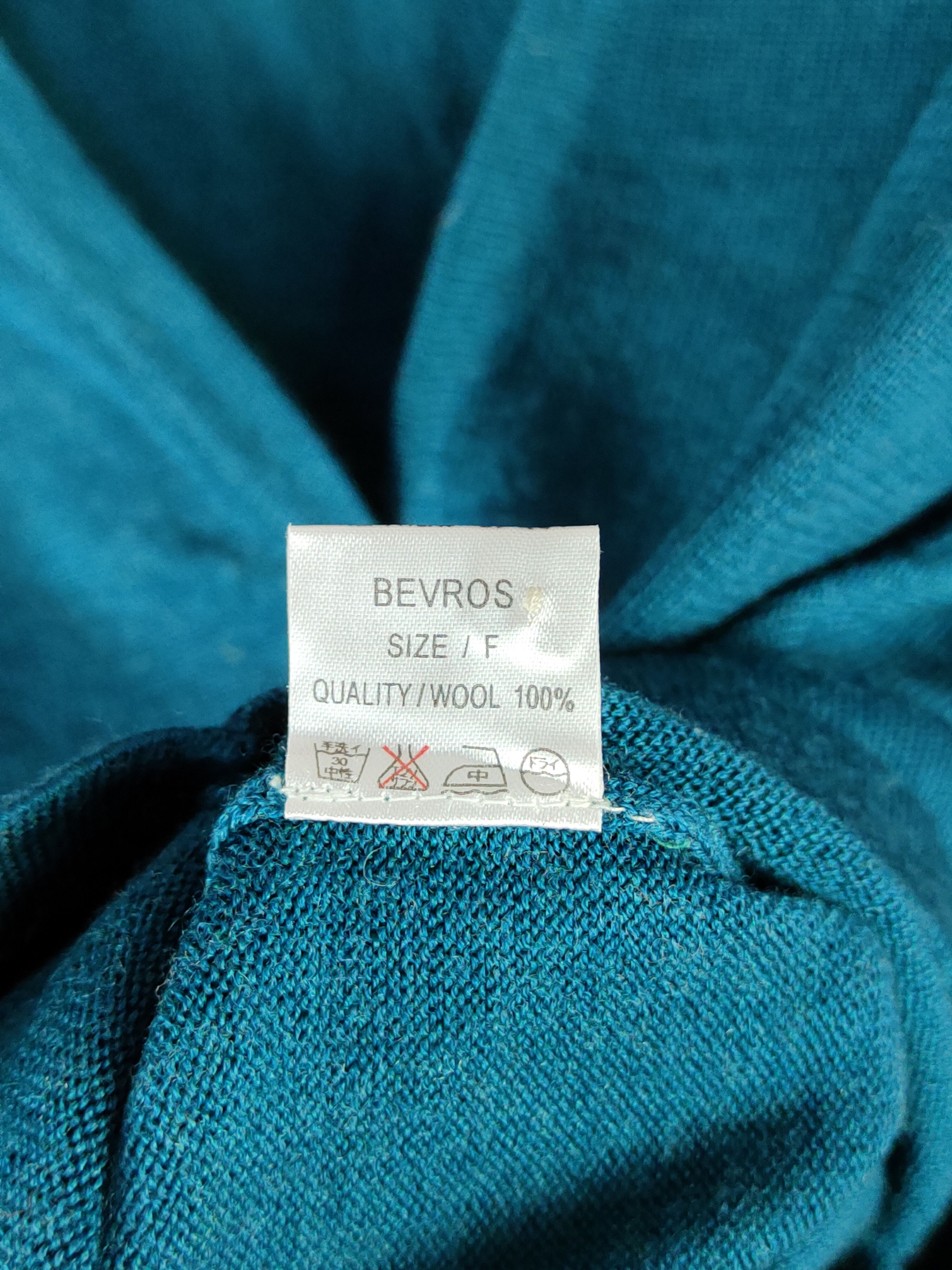Japanese Brand × Vintage Gnentia Green distressed ripped Knitwear Cardigan #S1074 Size S / US 4 / IT 40 - 11 Thumbnail