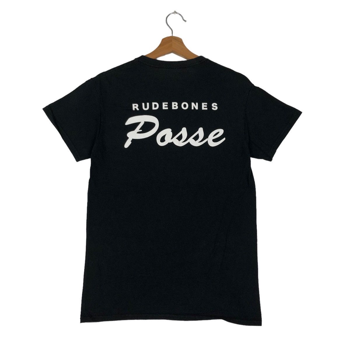Japanese Brand 🔥Rare Streetwear Design Tee Big Logo Y2K Rudebones Posse Size US M / EU 48-50 / 2 - 7 Thumbnail