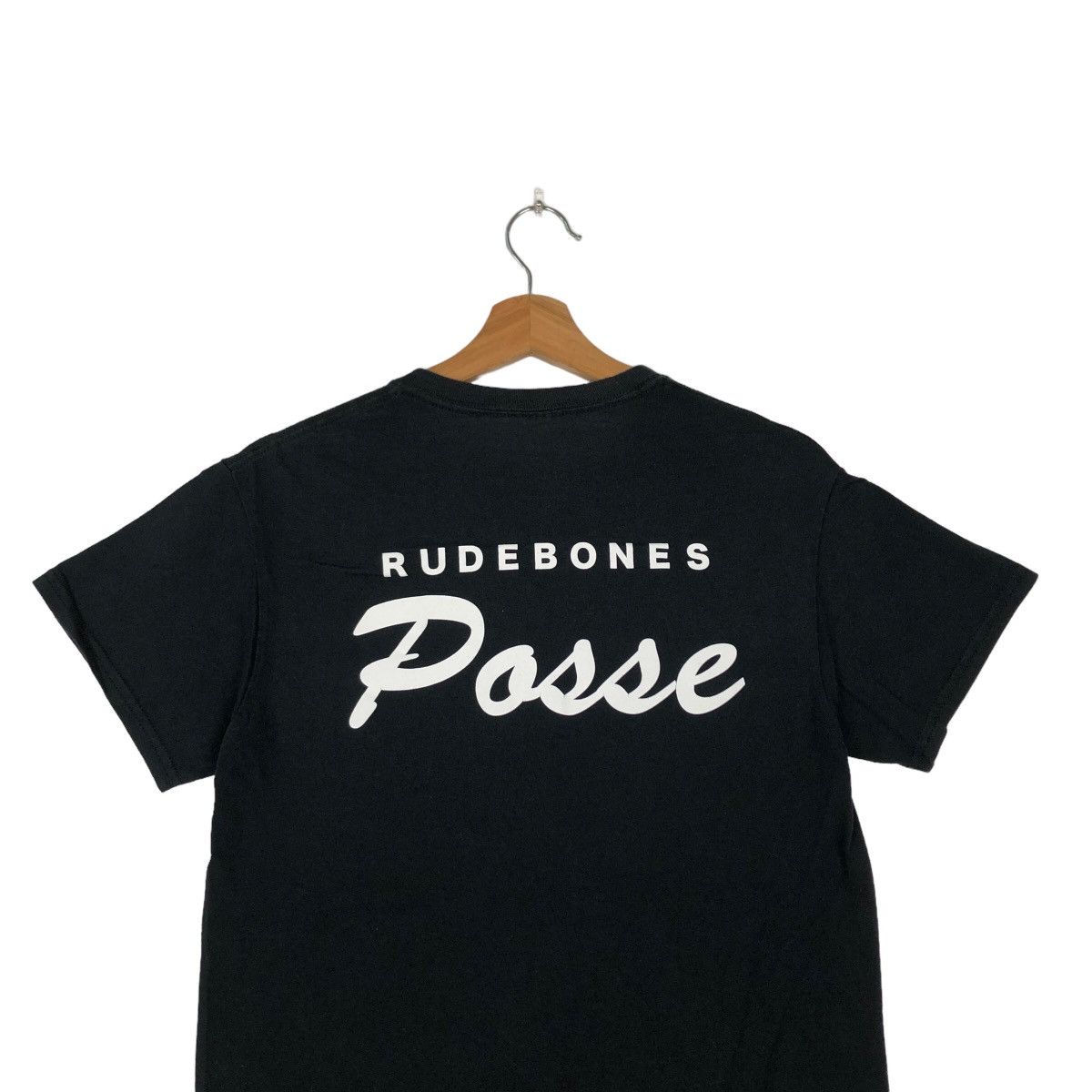 Japanese Brand 🔥Rare Streetwear Design Tee Big Logo Y2K Rudebones Posse Size US M / EU 48-50 / 2 - 8 Thumbnail