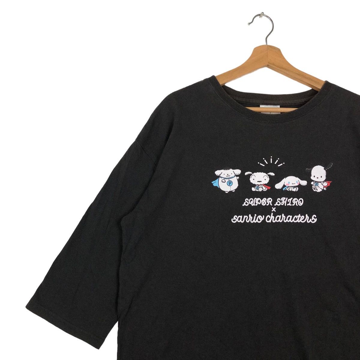 Cartoon Network 🔥90’s Rare Japan Cartoon Big Logo Super Shiro X Sanrio Size US M / EU 48-50 / 2 - 6 Thumbnail