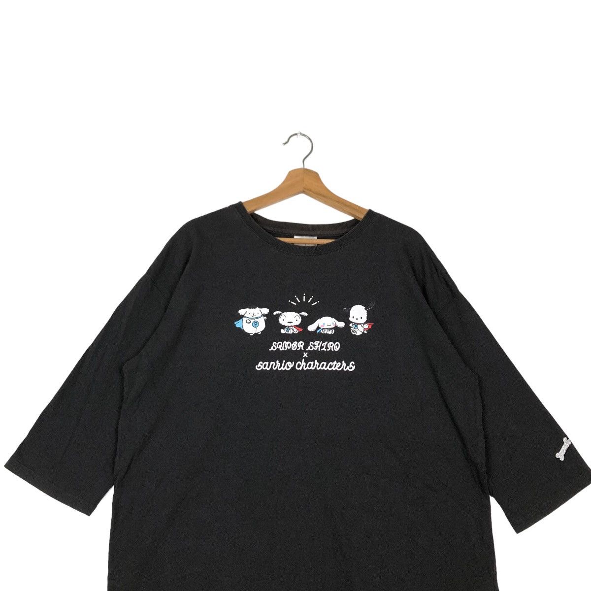 Cartoon Network 🔥90’s Rare Japan Cartoon Big Logo Super Shiro X Sanrio Size US M / EU 48-50 / 2 - 2 Thumbnail