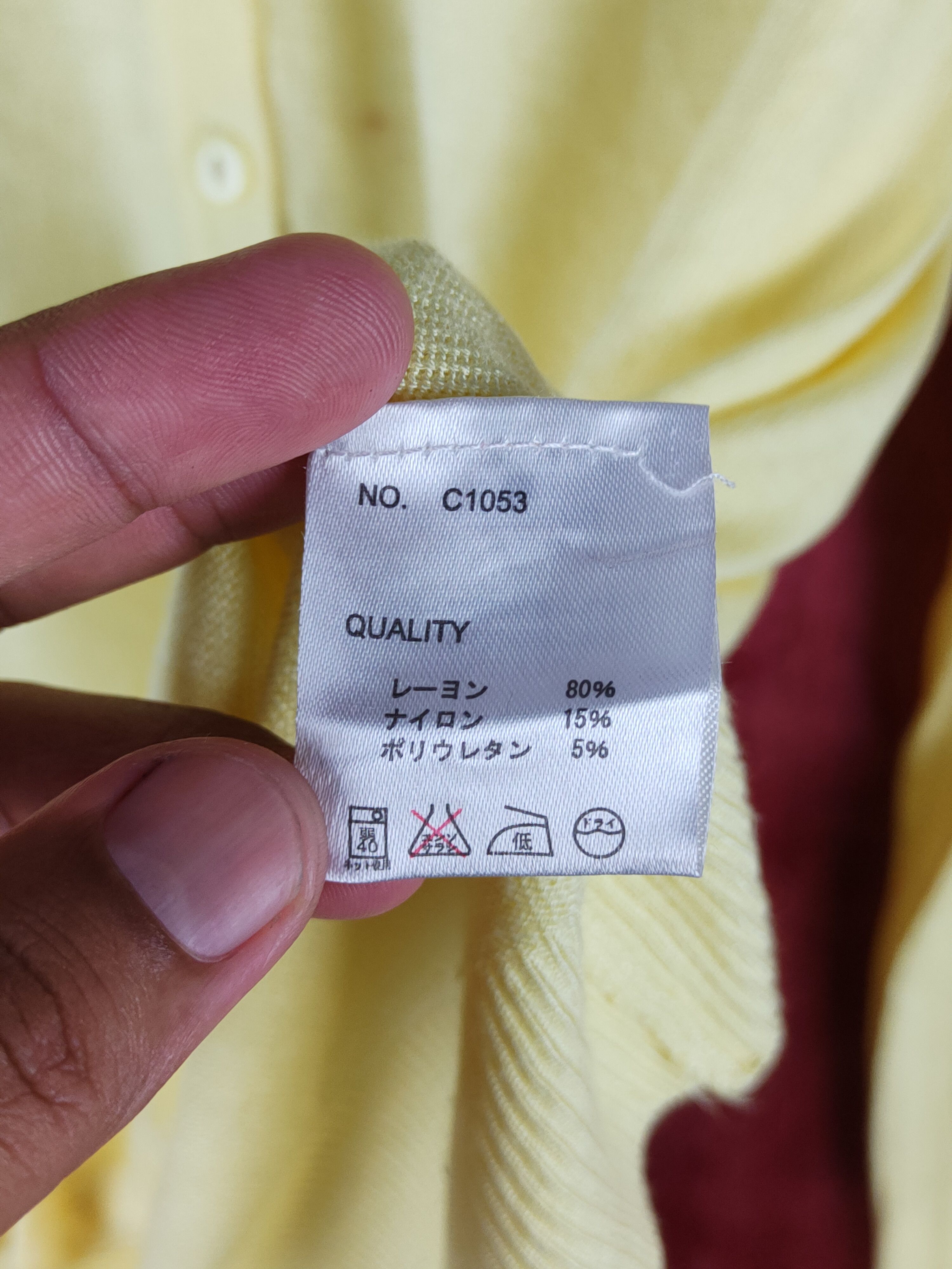Japanese Brand Kobe Lettuce Yellow Knitwear Cardigan #S1079 Size M / US 6-8 / IT 42-44 - 10 Thumbnail
