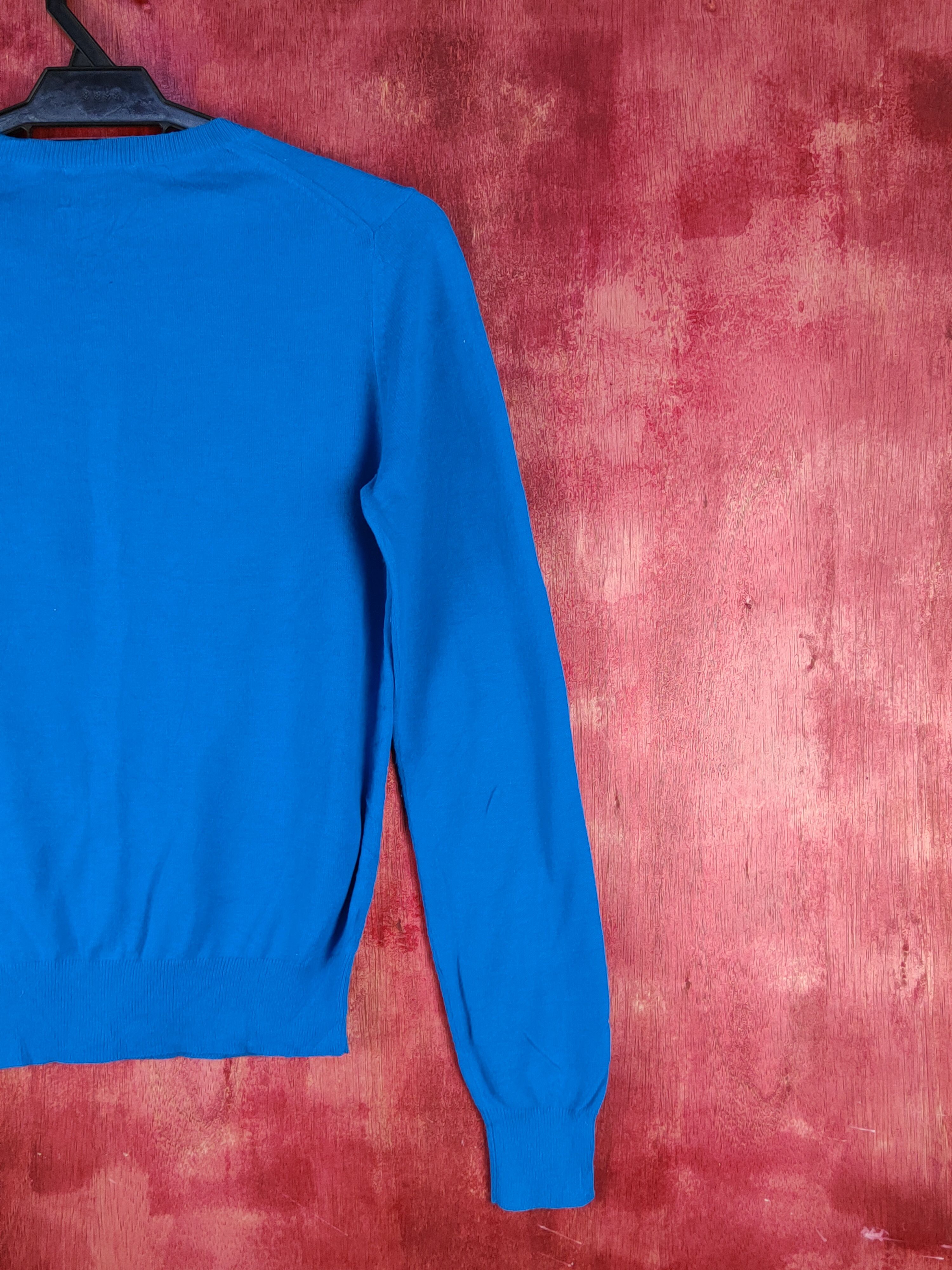 Japanese Brand Uniqlo Blue Knitwear Cardigan japan vintage #S1081 Size S / US 4 / IT 40 - 7 Thumbnail