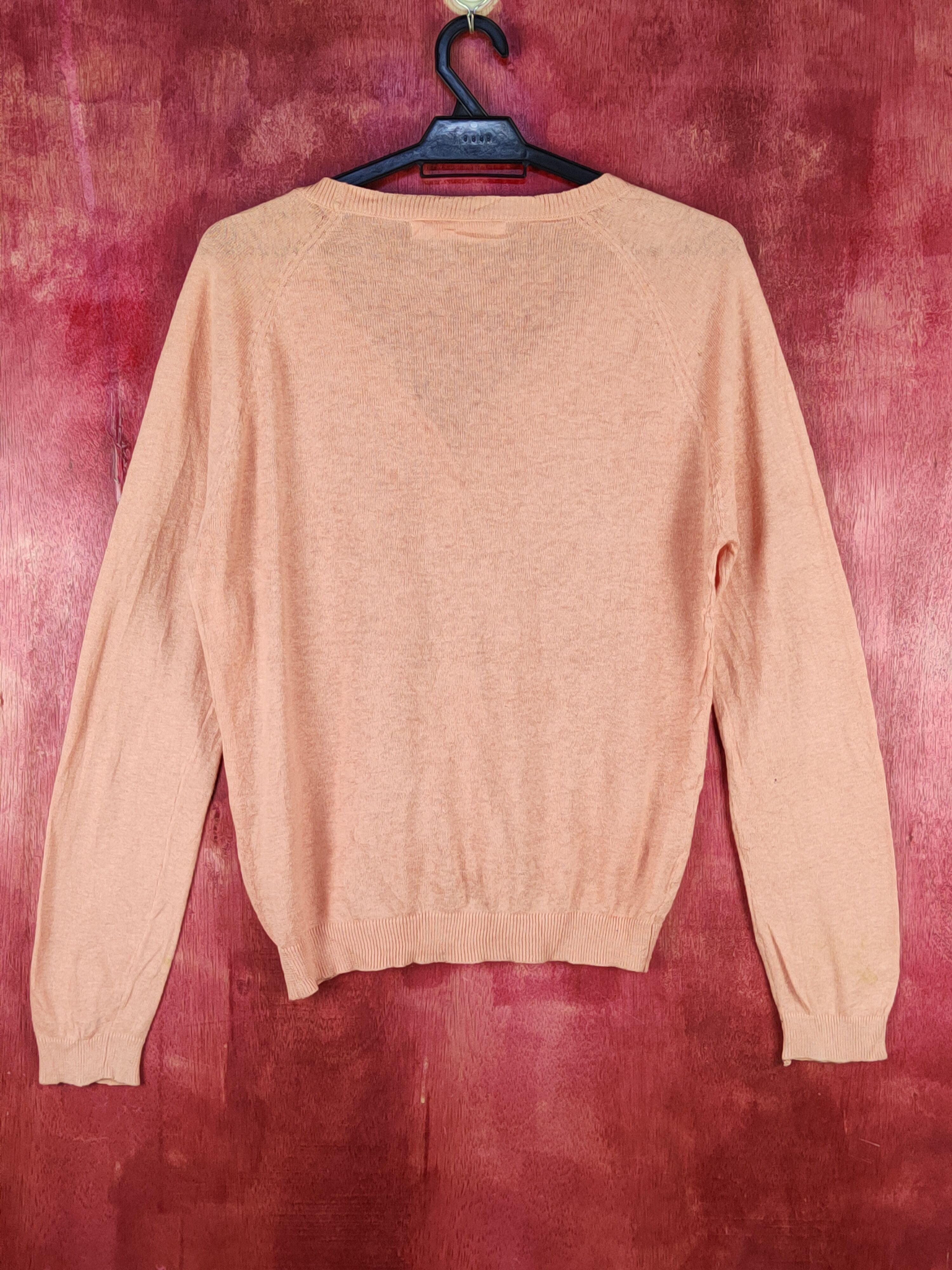 Japanese Brand Loytää Peach Knitwear Cardigan #S1085 Size M / US 6-8 / IT 42-44 - 5 Thumbnail