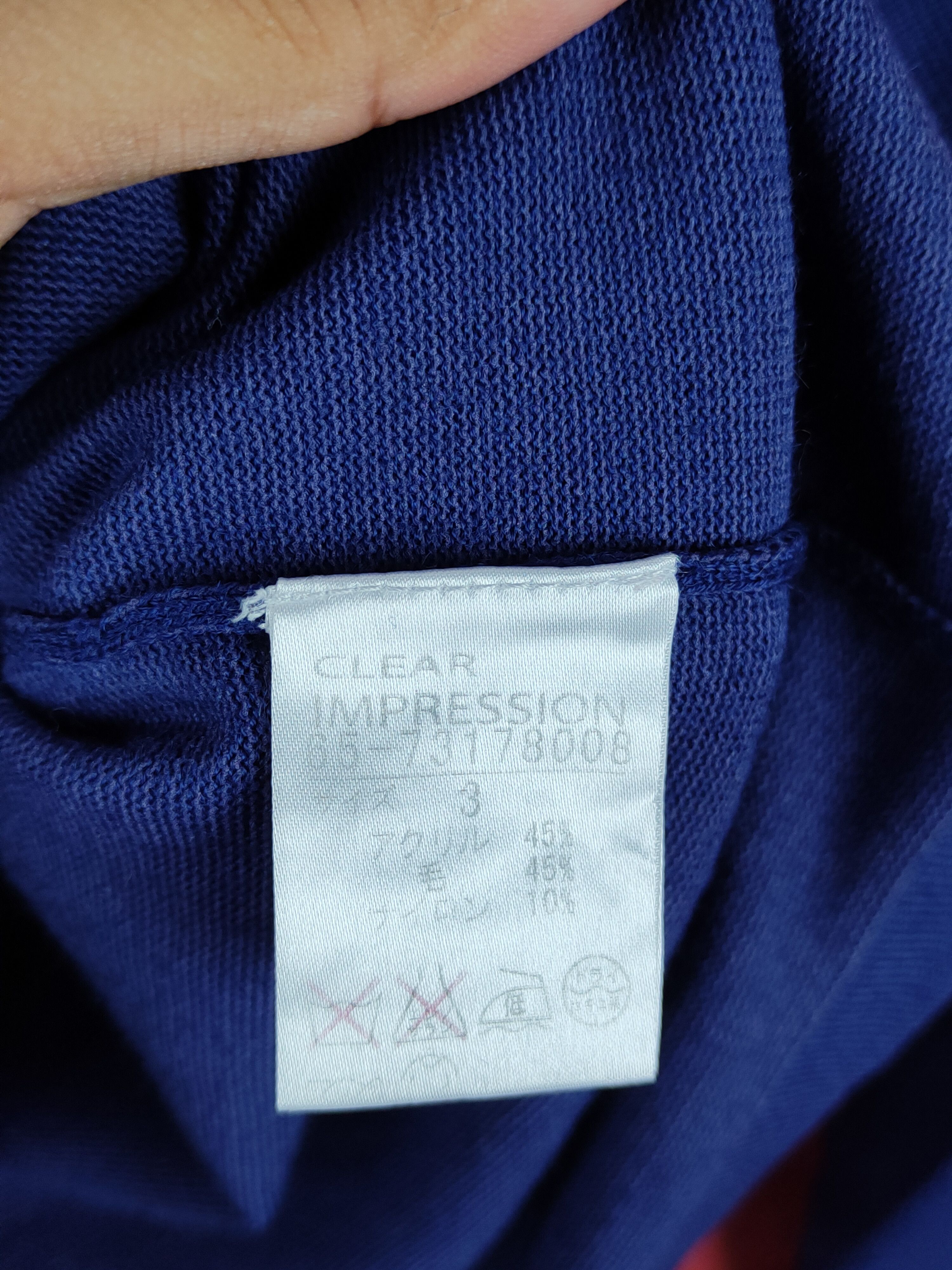 Japanese Brand Clear Impression Dark Blue Knitwear Cardigan #S1086 Size S / US 4 / IT 40 - 9 Thumbnail