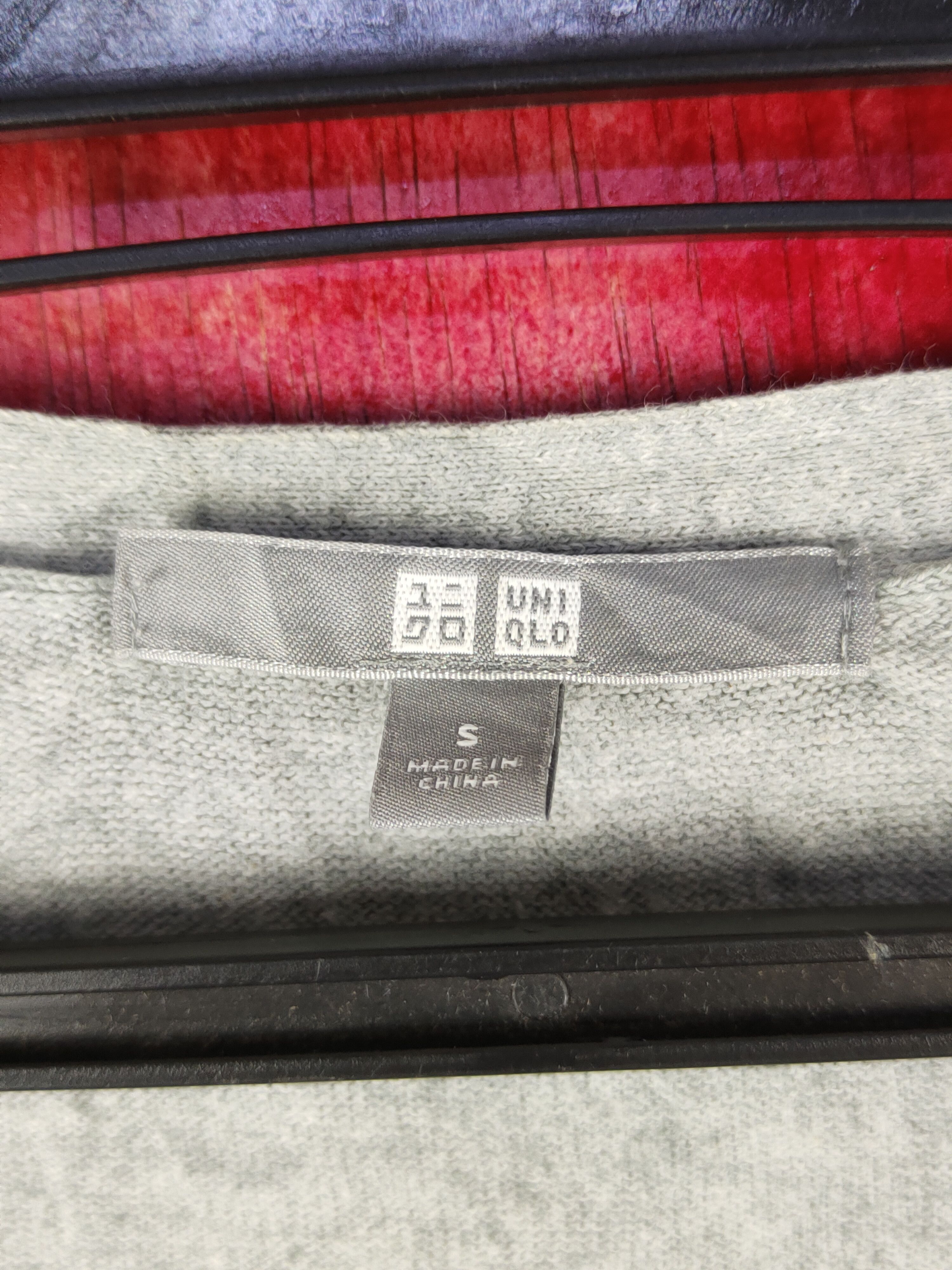 Japanese Brand Uniqlo vintage japan Gray Knitwear Cardigan #S1087 Size S / US 4 / IT 40 - 8 Thumbnail