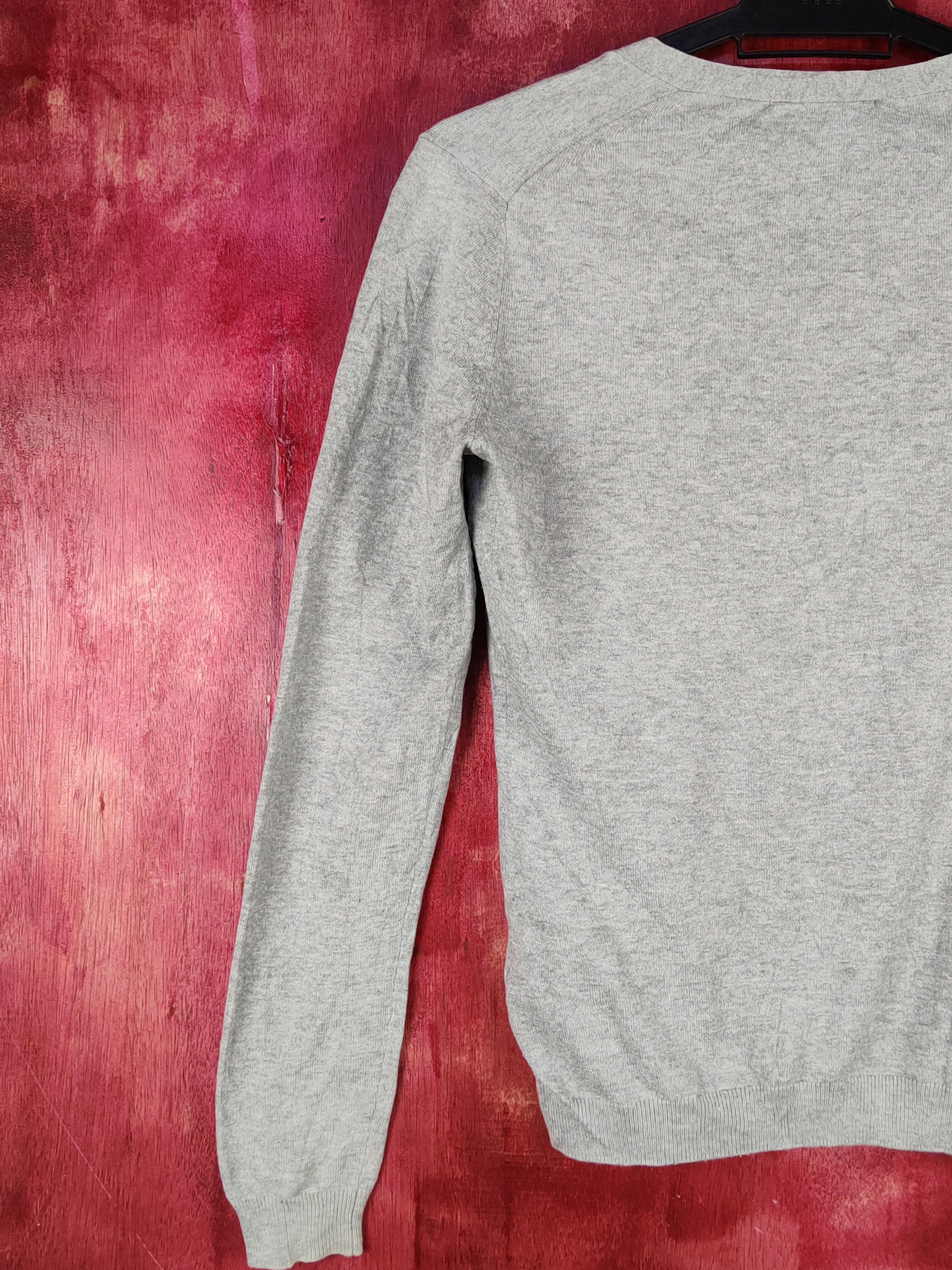 Japanese Brand Uniqlo vintage japan Gray Knitwear Cardigan #S1087 Size S / US 4 / IT 40 - 6 Thumbnail