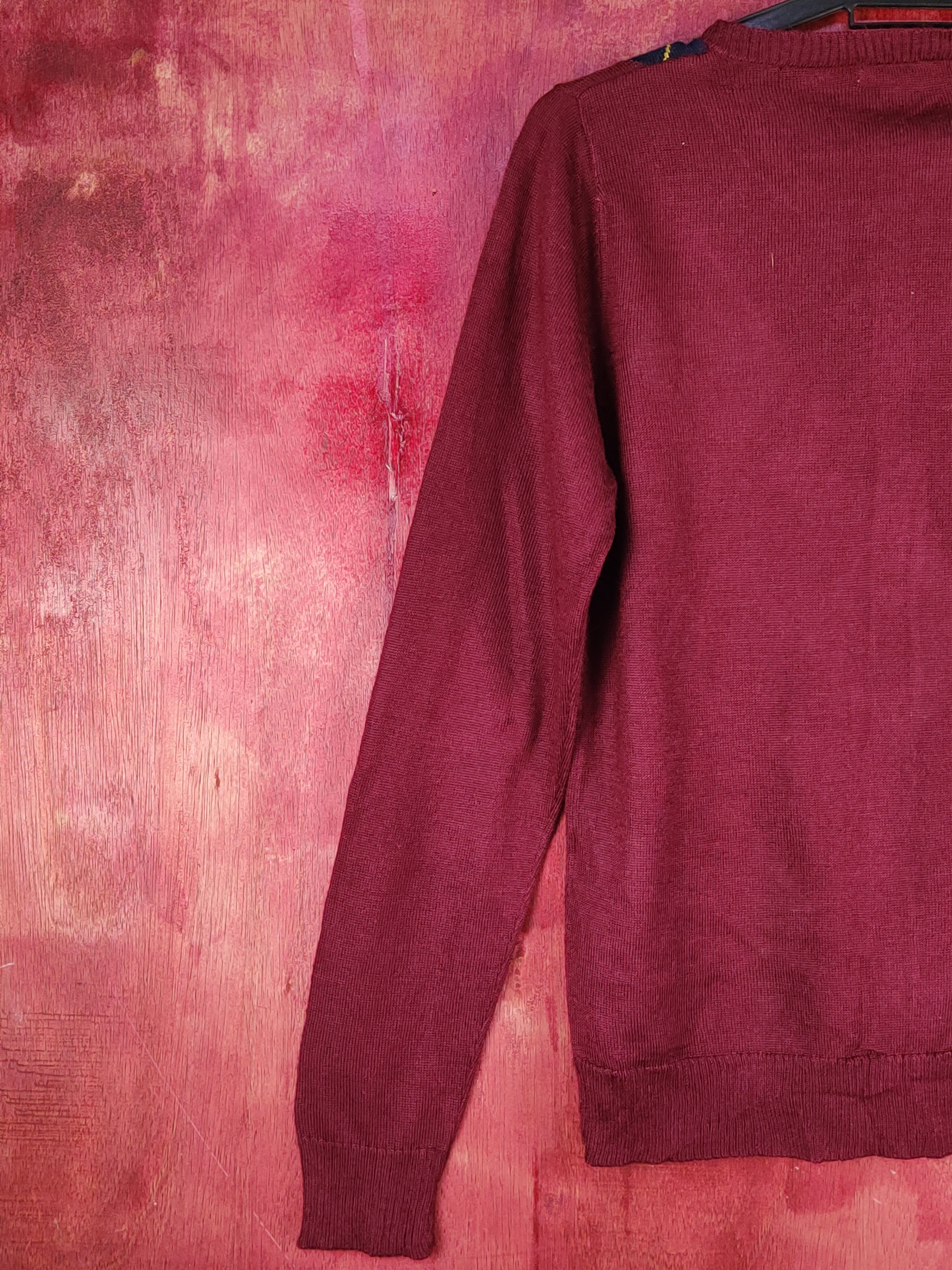 Japanese Brand Lowrys Farm Dark Purple Knitwear Cardigan #S1089 Size M / US 6-8 / IT 42-44 - 7 Thumbnail