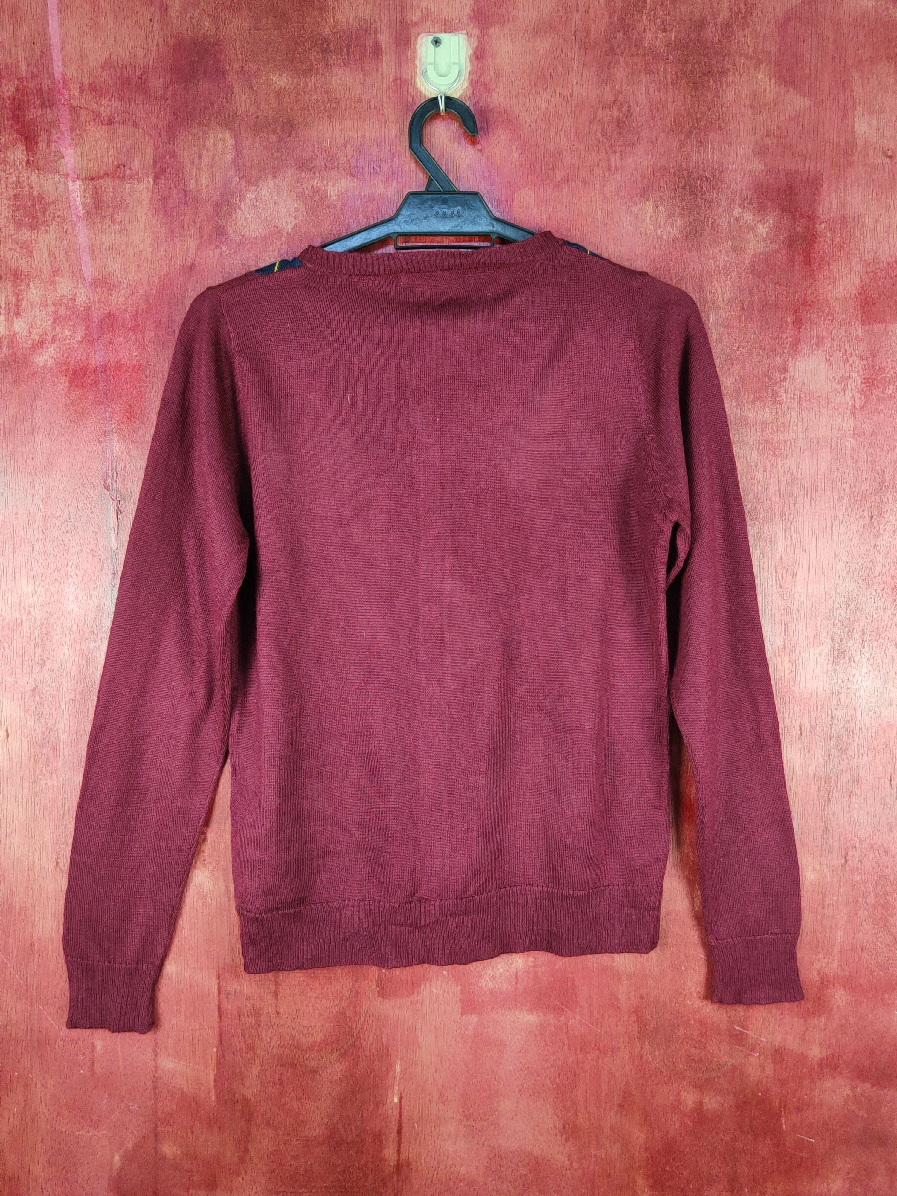 Japanese Brand Lowrys Farm Dark Purple Knitwear Cardigan #S1089 Size M / US 6-8 / IT 42-44 - 5 Thumbnail