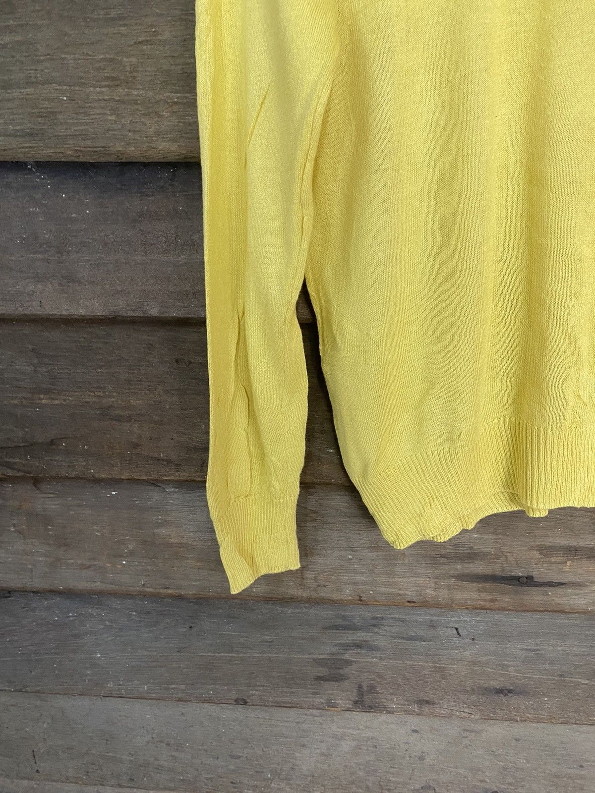 Homespun Knitwear As Know As Yellow crochet Cardigans Knitwear #7260 Size M / US 6-8 / IT 42-44 - 11 Thumbnail