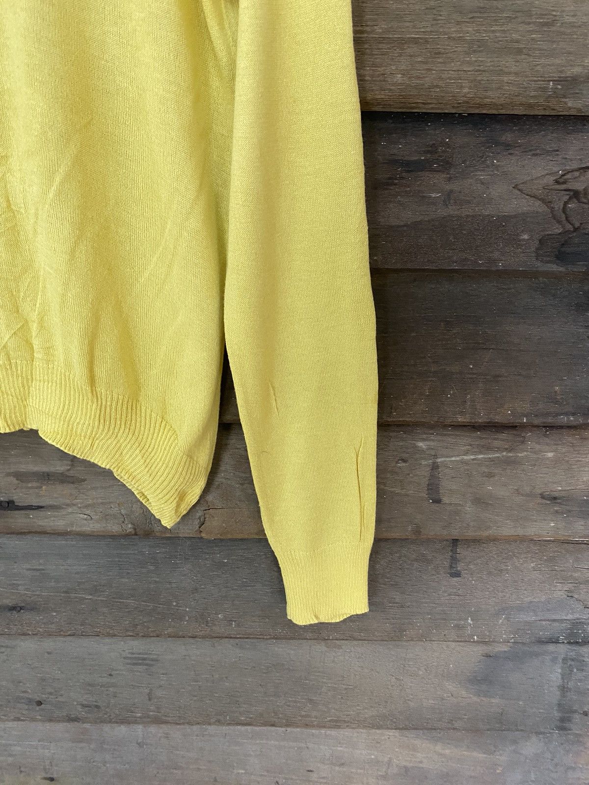 Homespun Knitwear As Know As Yellow crochet Cardigans Knitwear #7260 Size M / US 6-8 / IT 42-44 - 12 Thumbnail