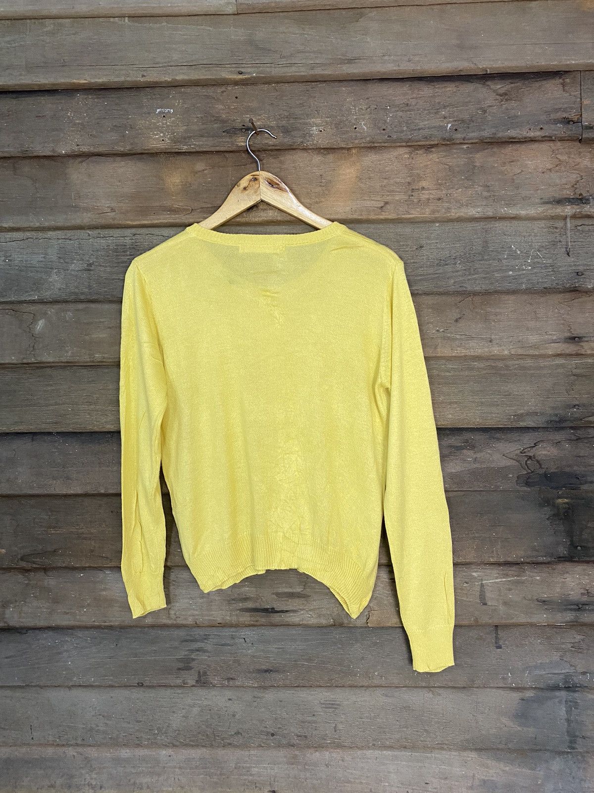 Homespun Knitwear As Know As Yellow crochet Cardigans Knitwear #7260 Size M / US 6-8 / IT 42-44 - 10 Thumbnail