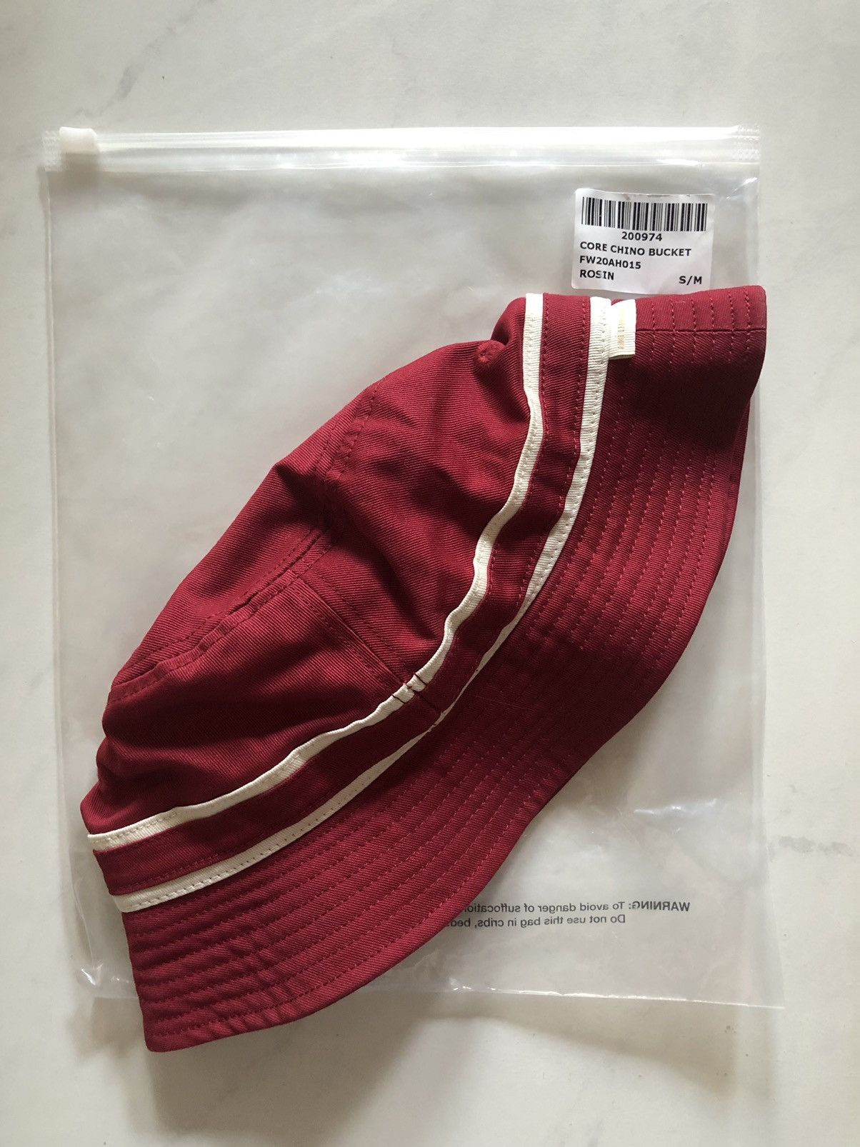 Aime Leon Dore ALD Fw20 Vintage Bucket hat small medium Red Size ONE SIZE - 1 Thumbnail