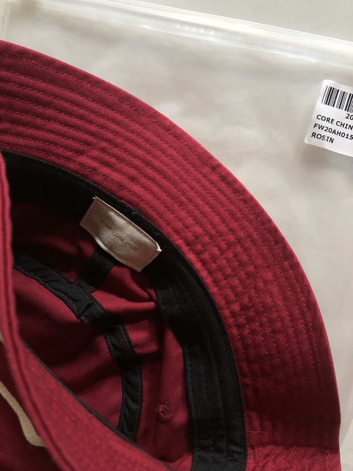 Aime Leon Dore ALD Fw20 Vintage Bucket hat small medium Red Size ONE SIZE - 3 Thumbnail