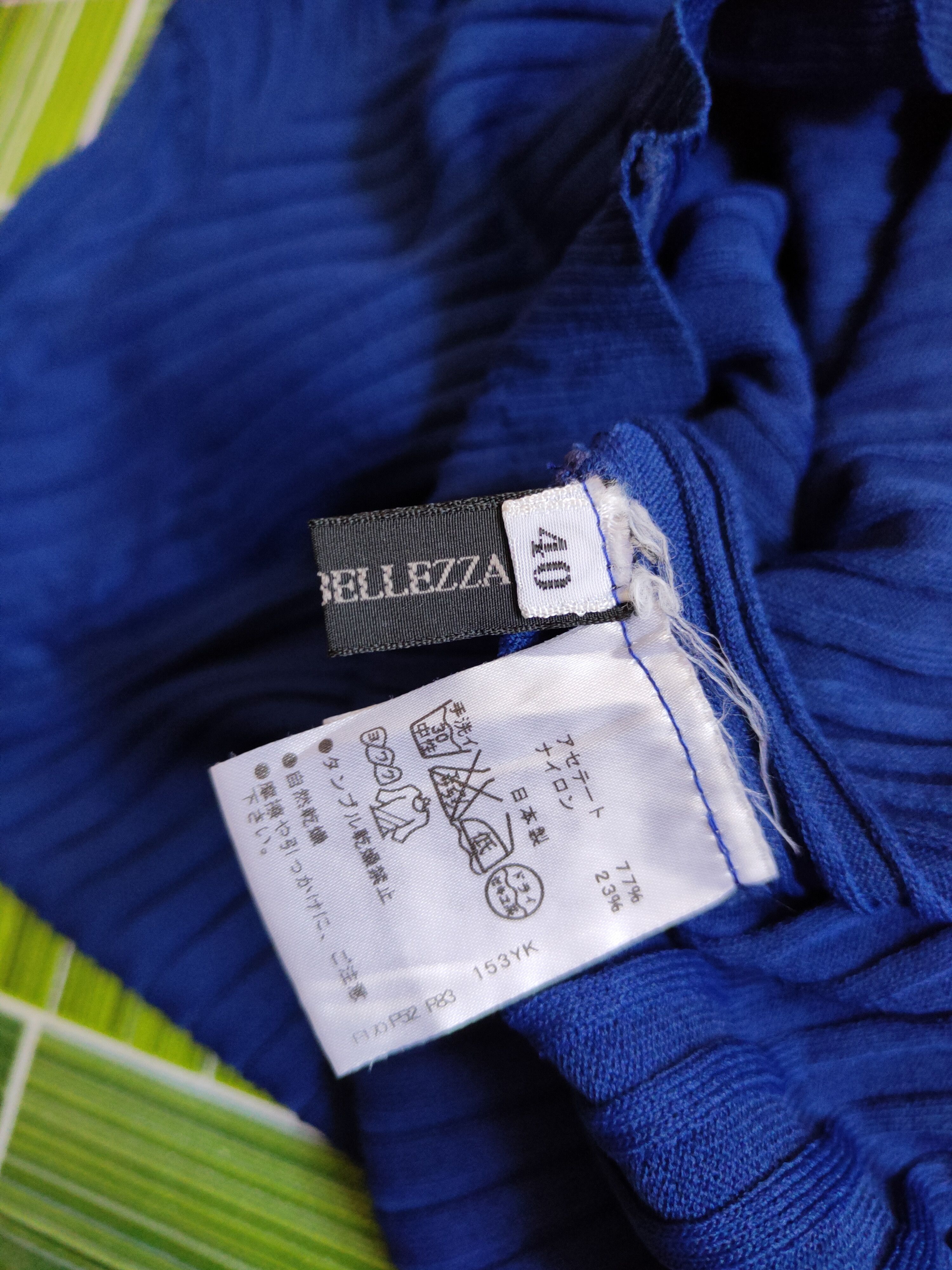 Japanese Brand Eterno Bellezza Dark Blue Knitwear Cardigan #S1094 Size S / US 4 / IT 40 - 10 Thumbnail