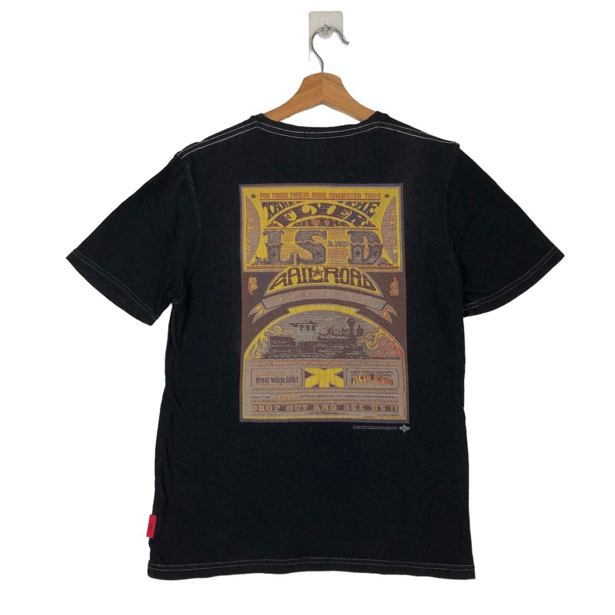 Japanese Brand 🔥90’s Vintage Morgan Homme T-Shirt Big Logo Spell Out Size US M / EU 48-50 / 2 - 7 Thumbnail